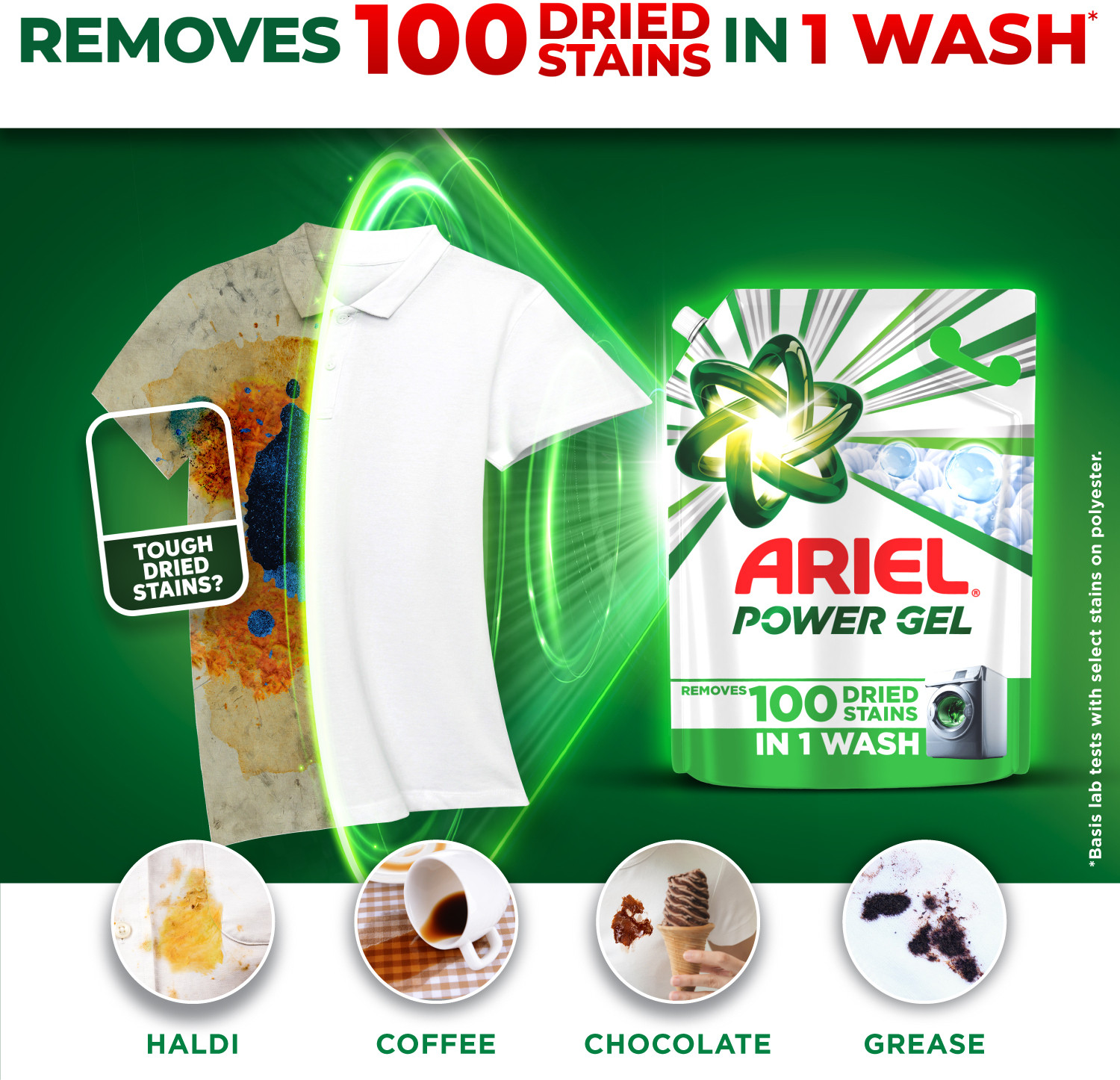Image of Ariel Power Gel Liquid Detergent Front Load Fresh Liquid Detergent