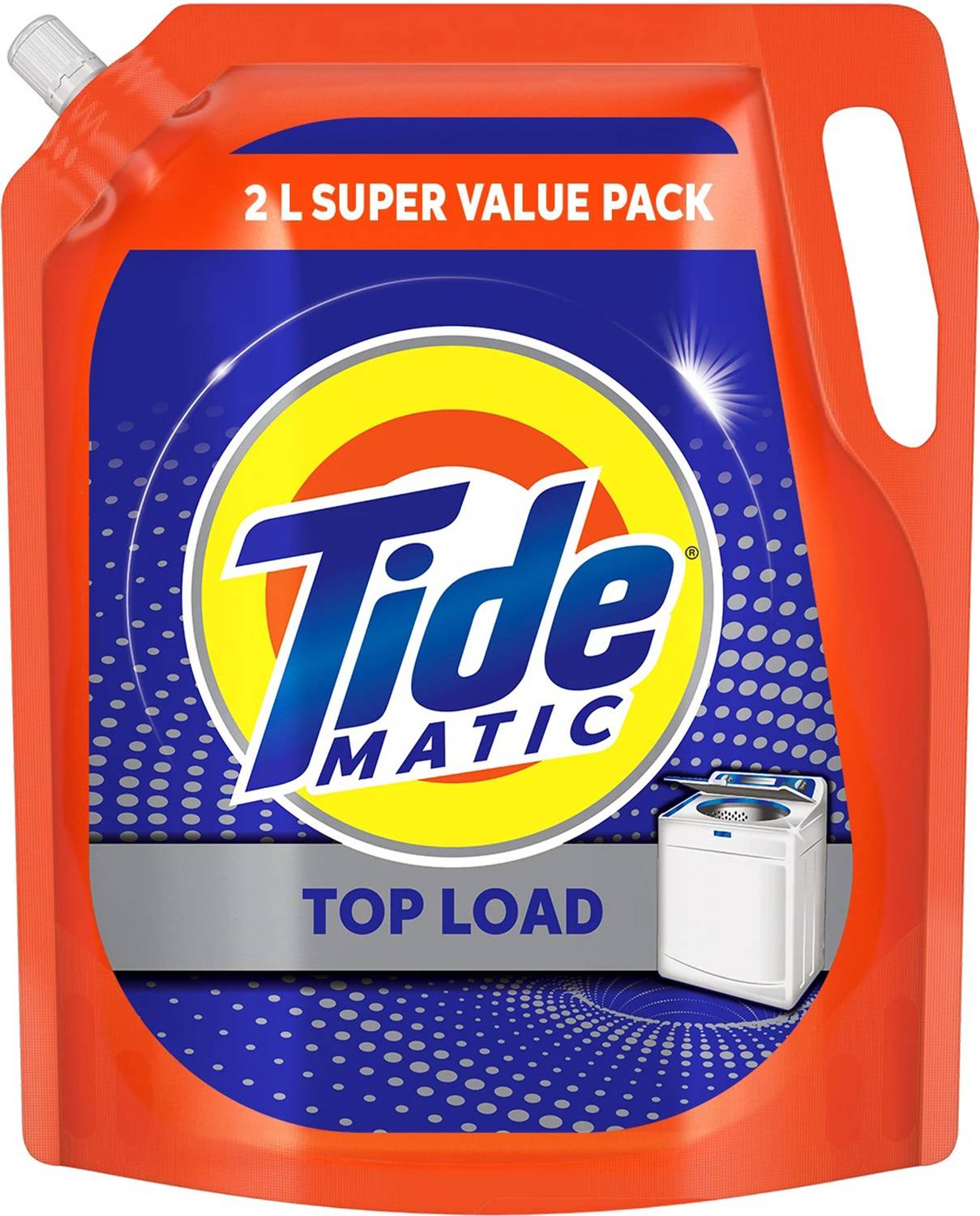 Tide Matic Top Load Washing Machine Super Saver Pack Fresh Liquid