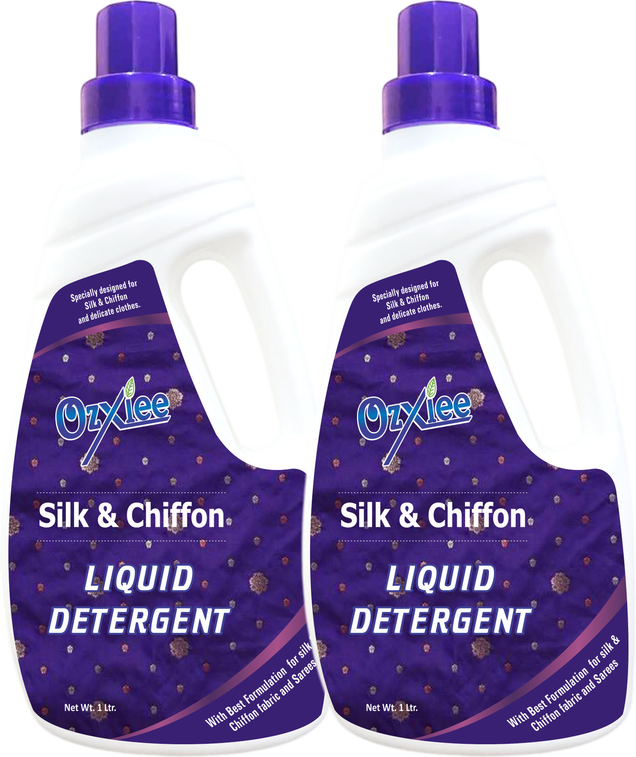 Image of Ozxiee Silk & Chiffon Wash Liquid Detergent combo Fresh Liquid Detergent