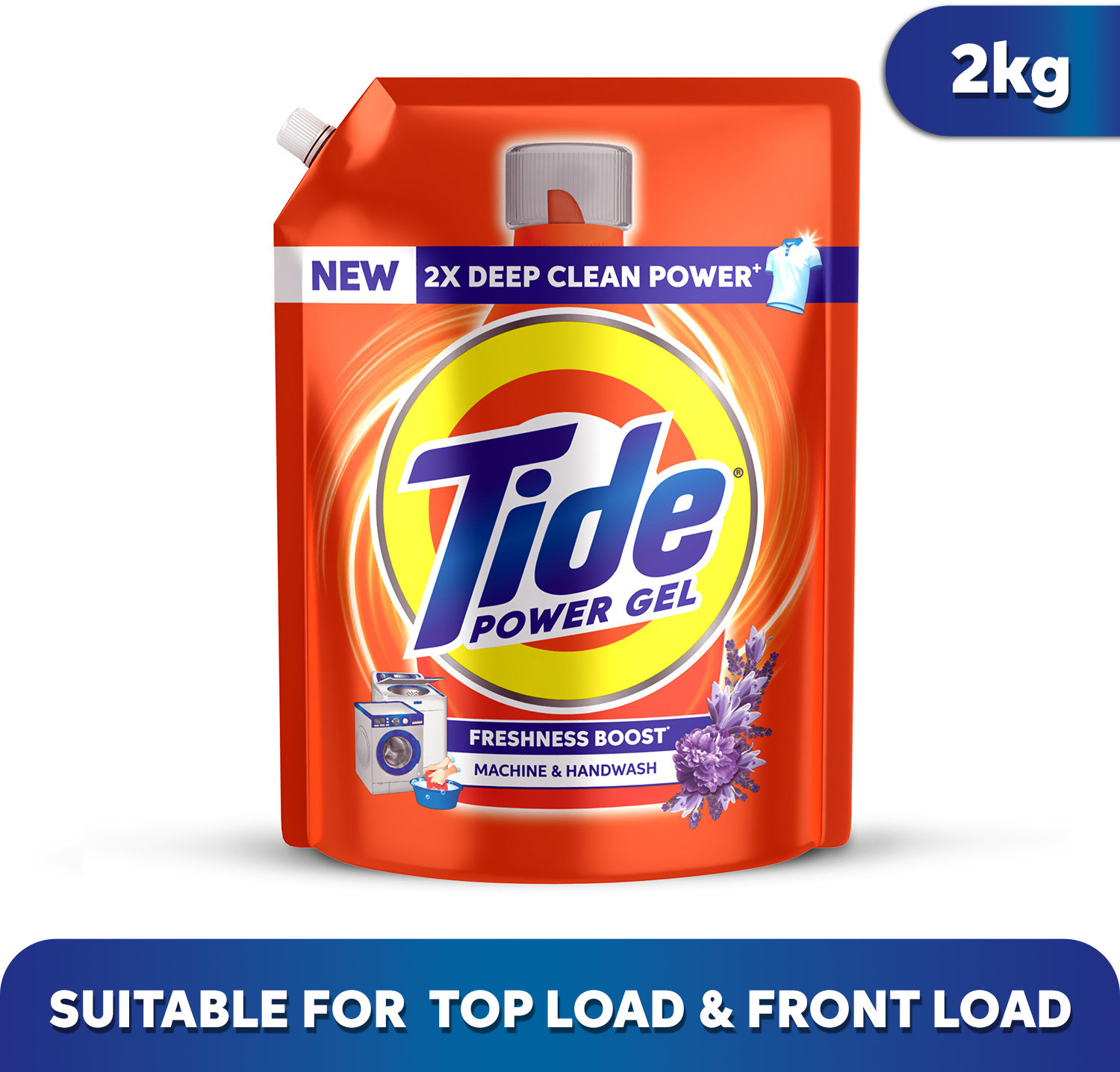 Image of Tide Power Gel For Top Load & Front Load Multi-Fragrance Liquid Detergent