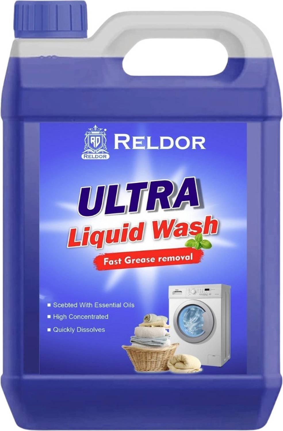 RELDOR Liquid Detergent, For Hand Wash, Front and Top Load Washing Machine Lavender Lavender Liquid Detergent Price in India - Buy RELDOR Liquid Detergent, For