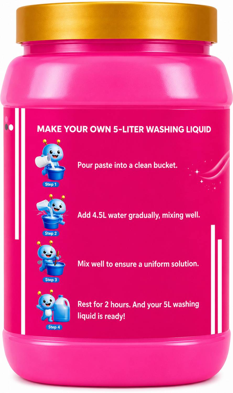 Staypure SP-RMWLP-039 Multi-Fragrance Liquid Detergent 1 kg - Image 2