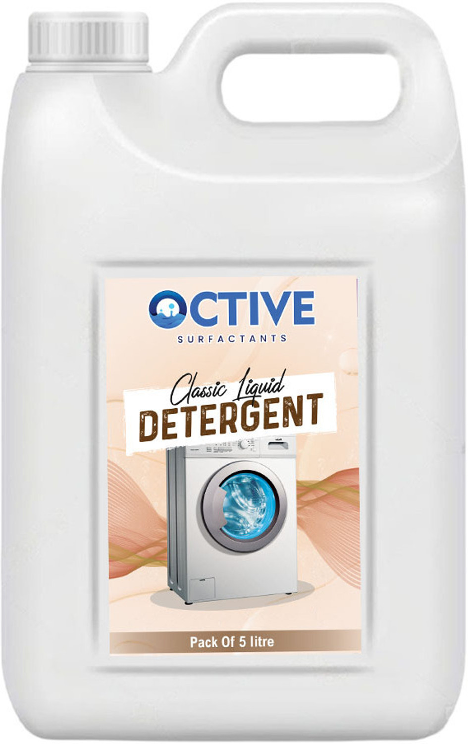 Image of OCTIVE Pink Lily liquid Detergent 5 Litre Refill Pack Blossom Liquid Detergent
