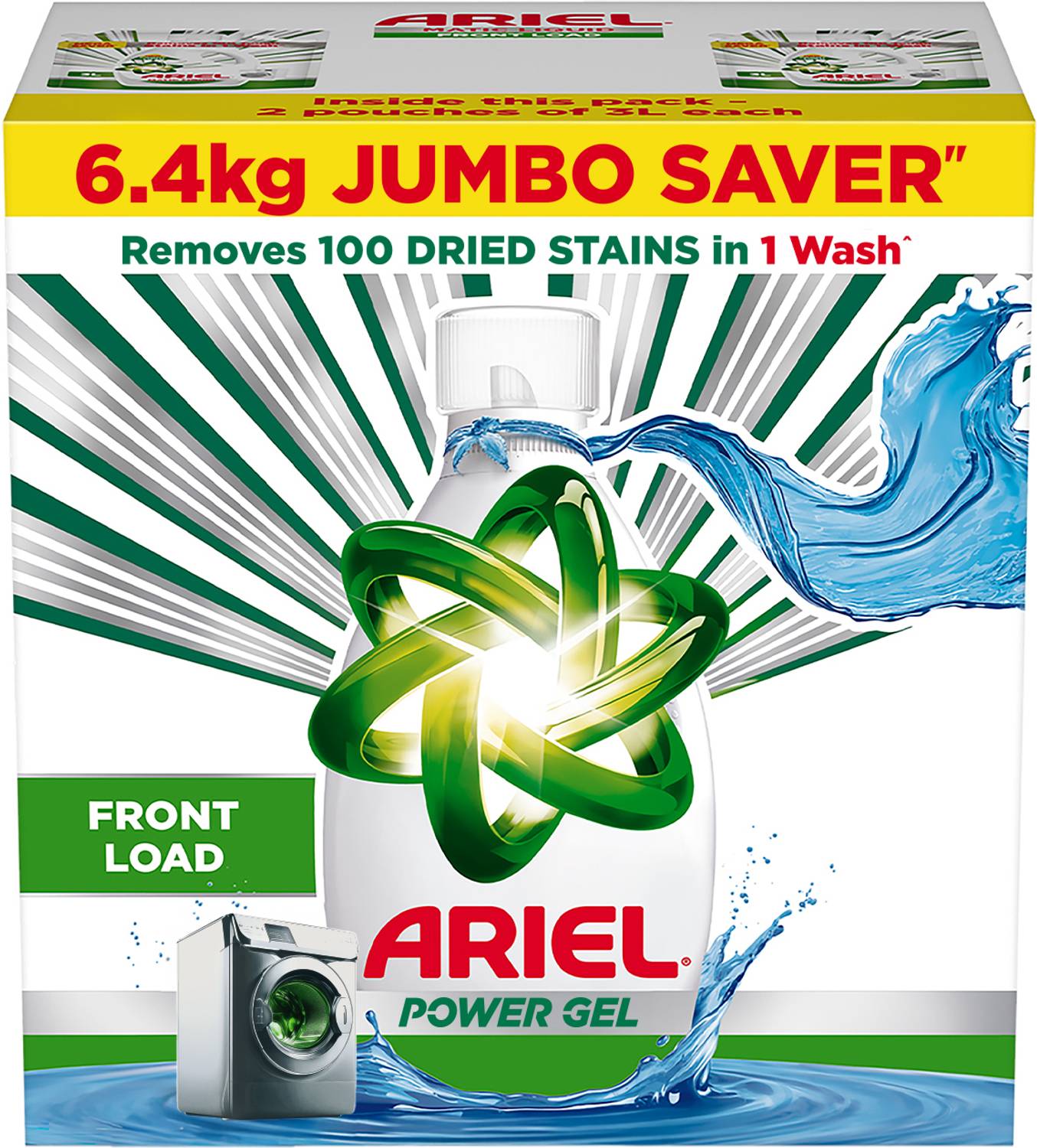 Ariel Front Load Fresh Liquid Detergent