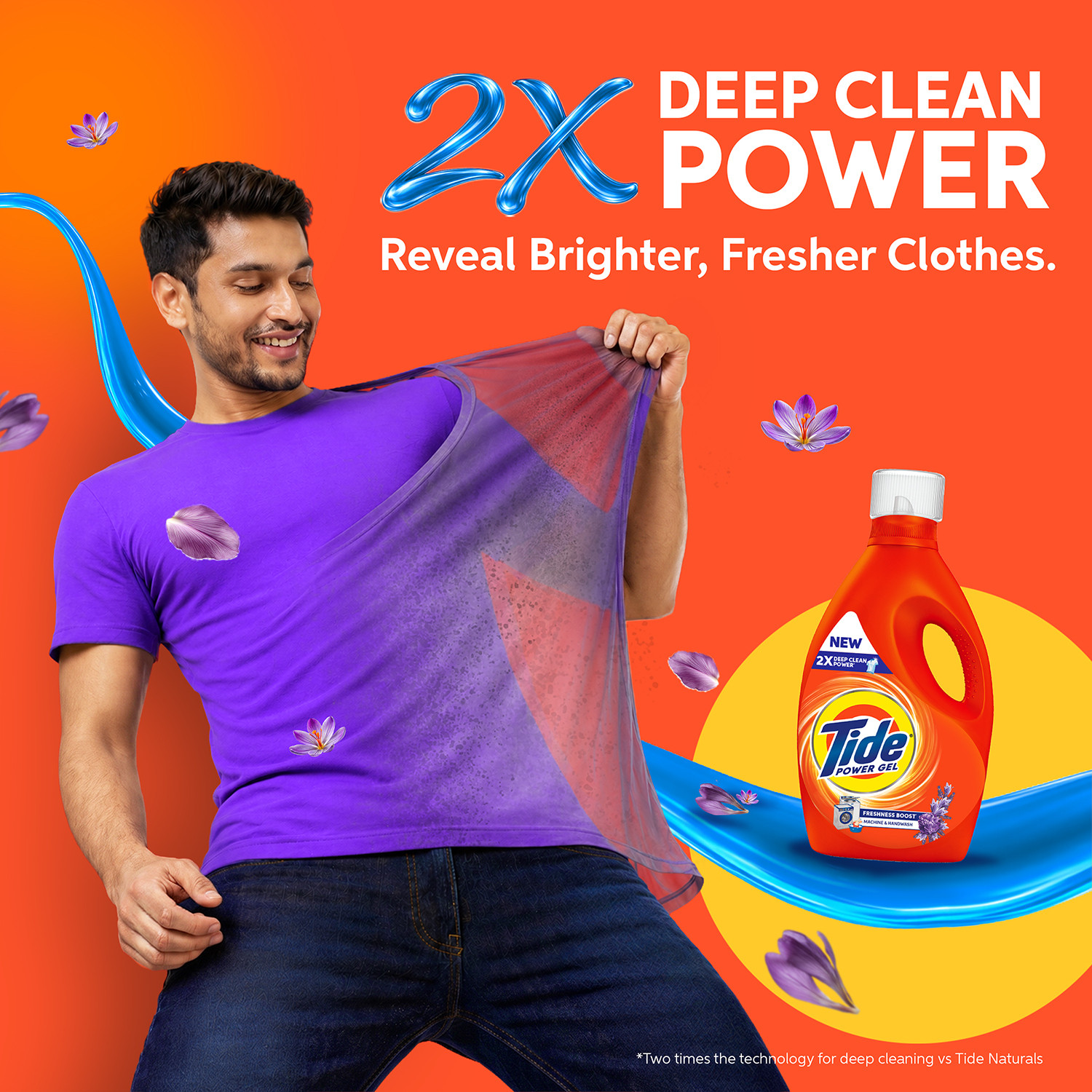 Image of Tide Power Gel For Top Load & Front Load Multi-Fragrance Liquid Detergent (1 kg)