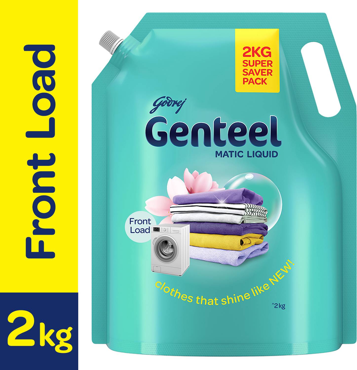 Godrej Genteel Matic Liquid Front load Fresh Liquid Detergent (2