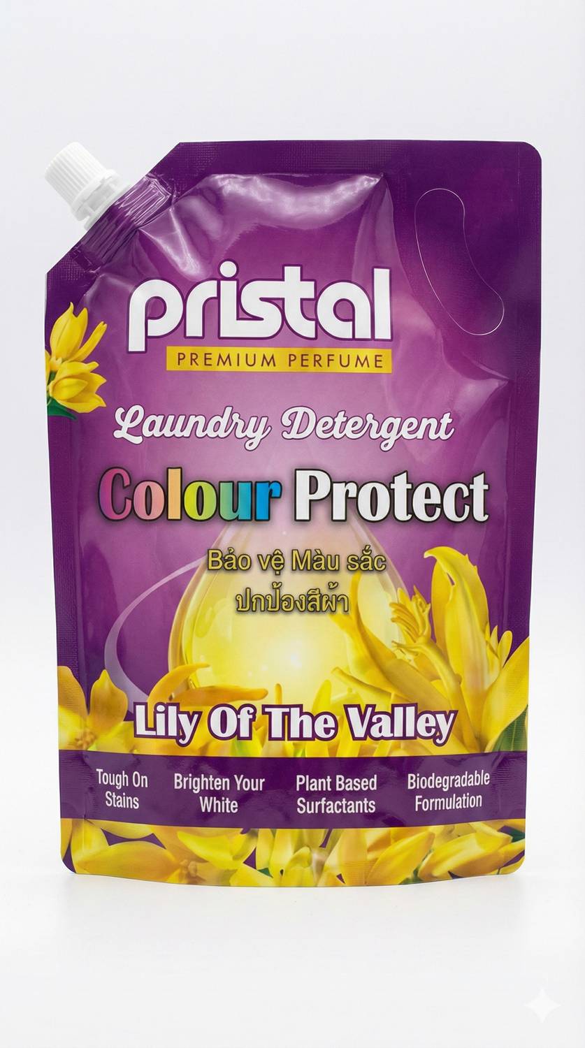 Pristal Colour Protect+ Liquid Detergent 2L ( Free 3 pack of 100M