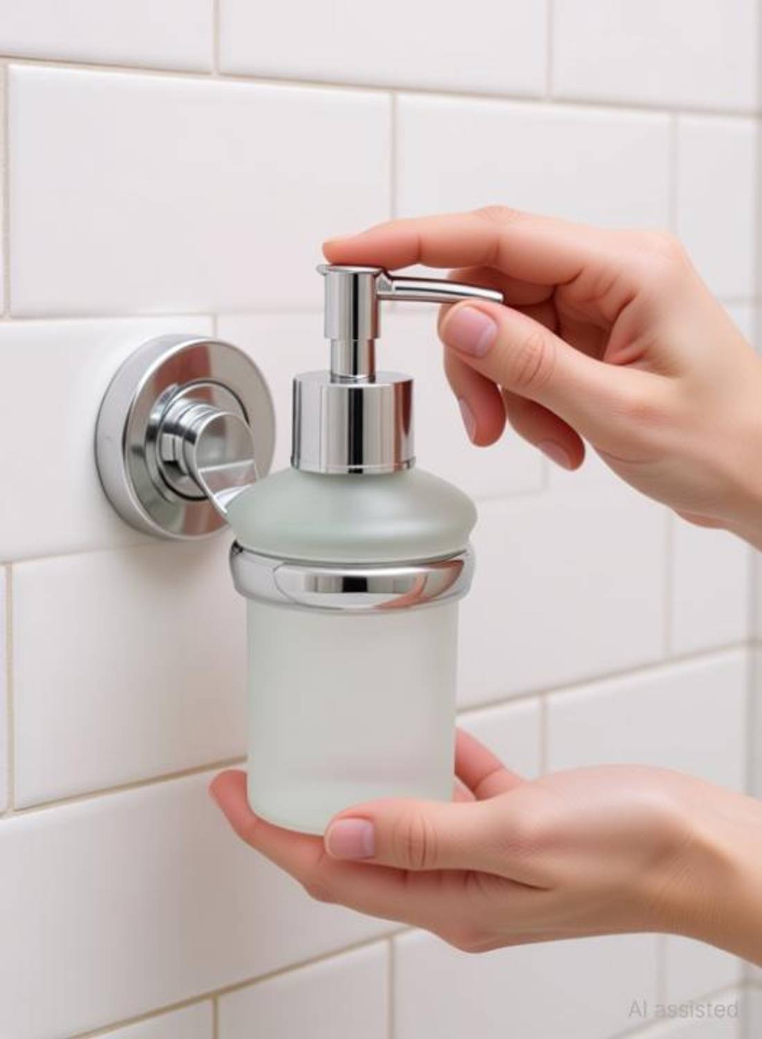 ANATOMIX 200ml Wall Mounted Soap Dispenser - Image 3