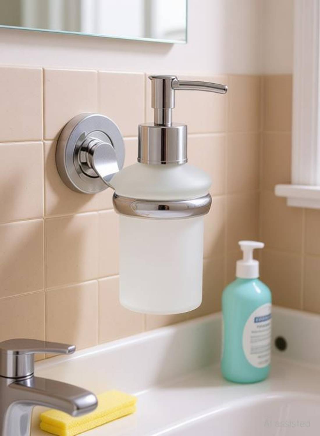 ANATOMIX 200ml Wall Mounted Soap Dispenser - Image 4