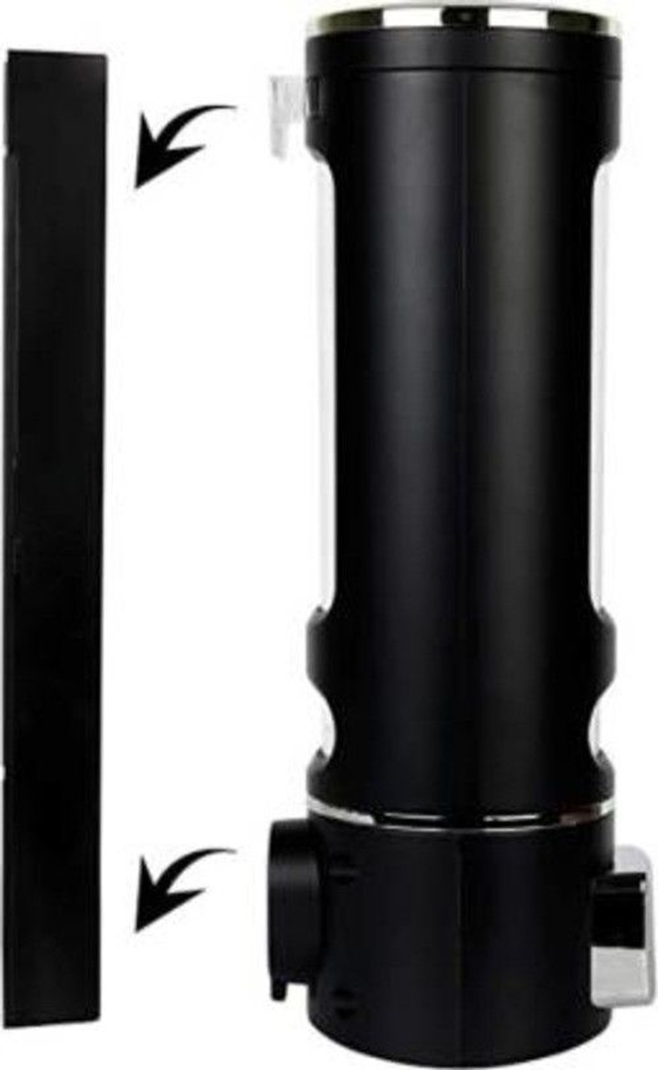 Image of ROSSIL Premium quality Wall Mounted Shampoo /Liquid Soap /Hand Wash /Lotion /Conditioner /Sanitizer /Gel Dispenser for Home, Office ,Bathroom , etc.(Black)(pack of 3) 400 ml Gel, Liquid, Lotion, Foam, Conditioner, Soap, Shampoo, Sanitizer Stand Dispenser