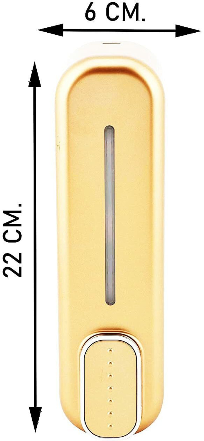 Image of KURIC ABS Wall Mounted Soap Shampoo Handwash Gel Liquid Soap Dispenser for Bathroom 350 ml Soap, Conditioner, Gel, Liquid, Sanitizer Stand, Shampoo, Lotion Dispenser