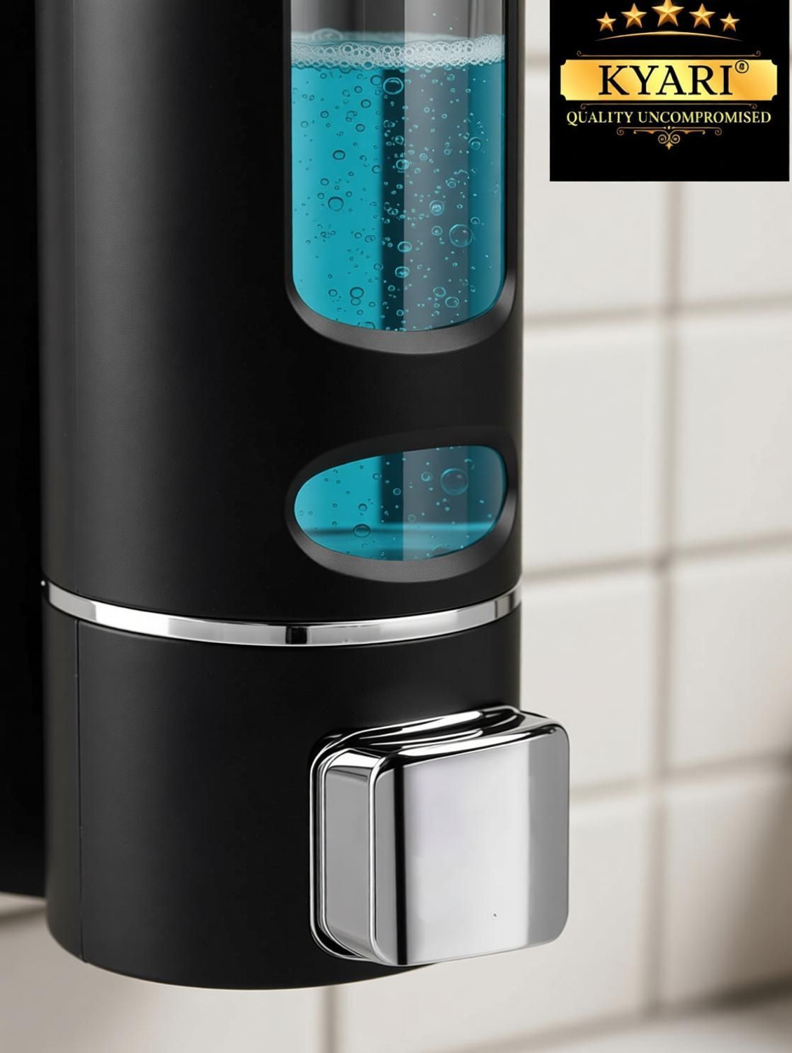 Image of Kyari - for Hand Wash / Body Wash / Shampoo / Bathroom / Wash Basin 350 ml Shampoo Dispenser