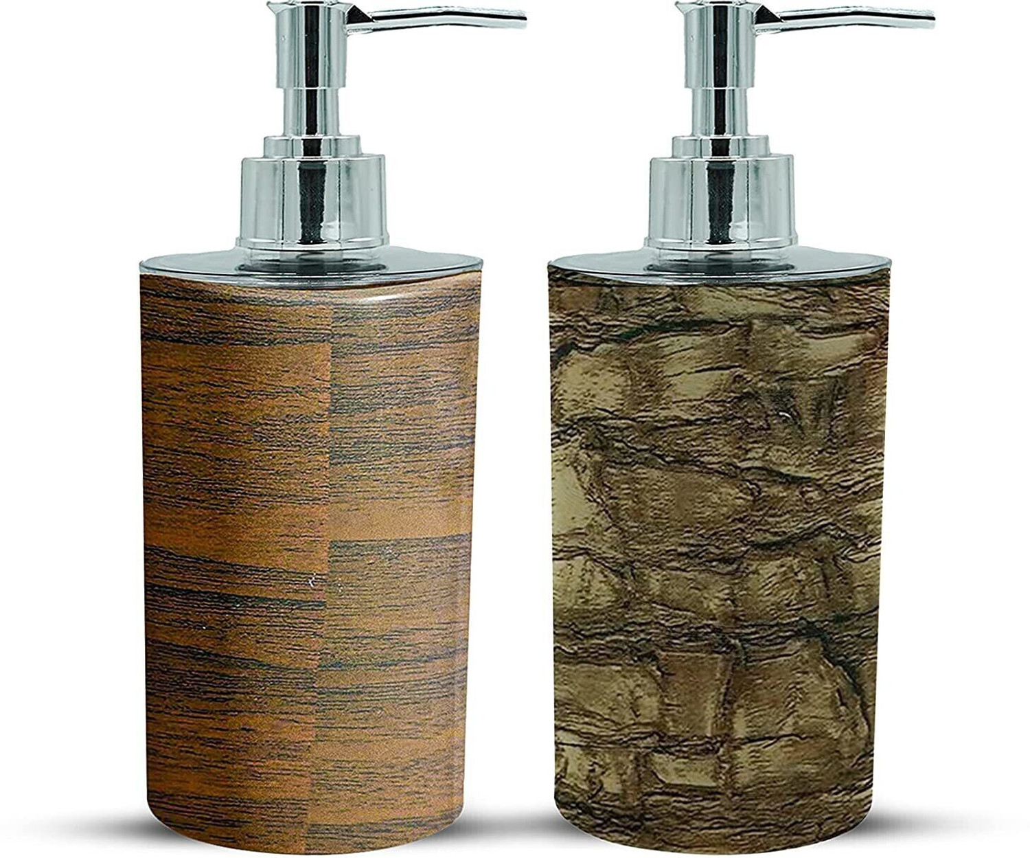 Image of shenron Liquid Soap Dispenser Bottle with Pump for Bathroom Hand wash (Pack of 2) 250 ml Soap, Shampoo, Conditioner, Gel, Liquid, Lotion Dispenser