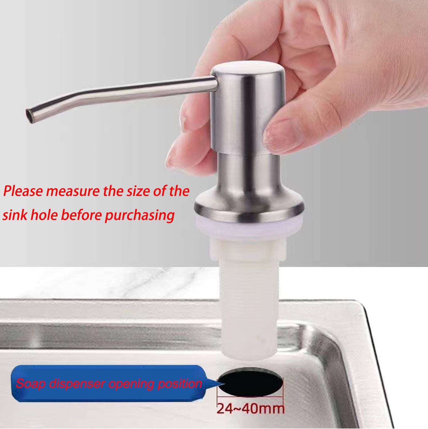 SERPLEX 380 ml Soap Dispenser - Image 2