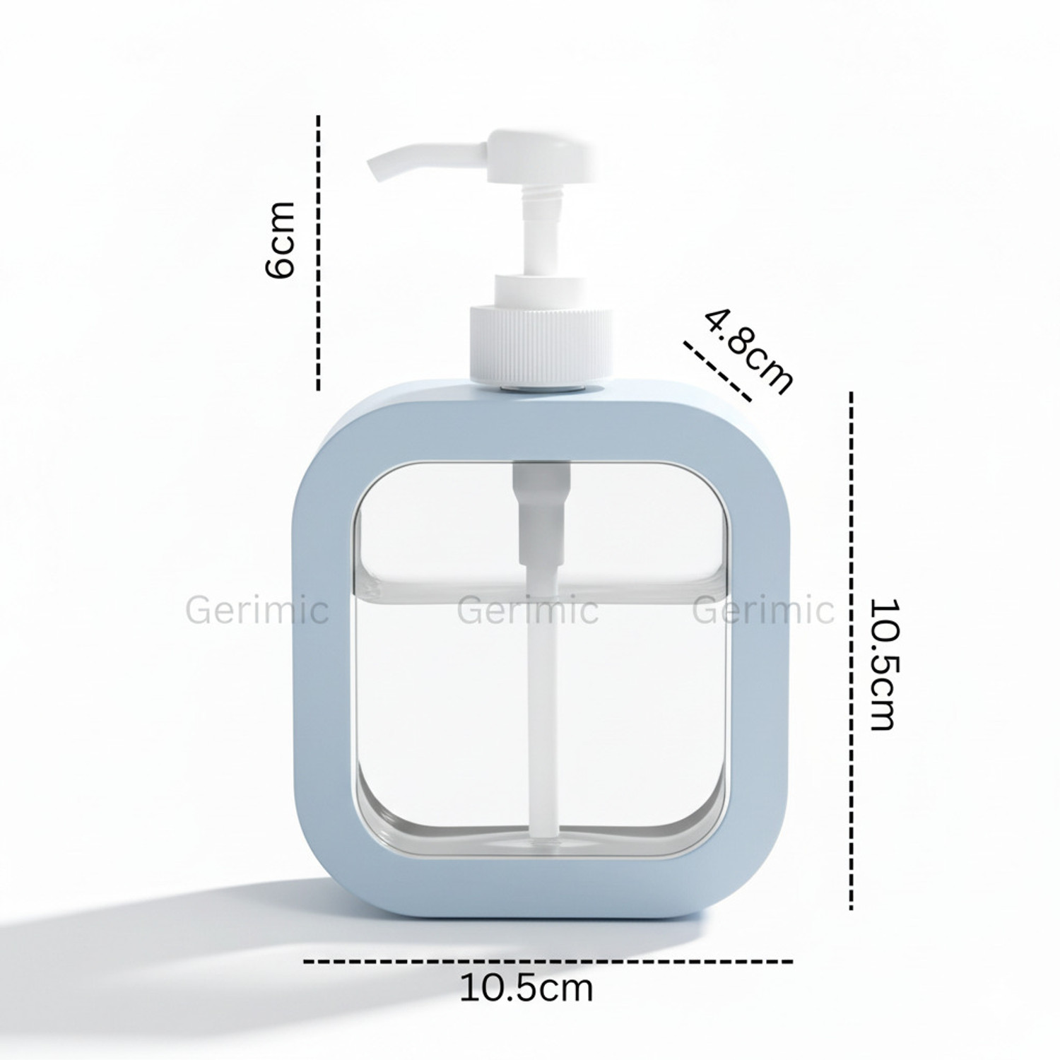 Image of KitchenCart Soap Dispenser Reusable Bottle For Bathroom, Kitchen 2 in 1 PACK 0.3 L Soap, Shampoo, Lotion, Gel, Conditioner Dispenser
