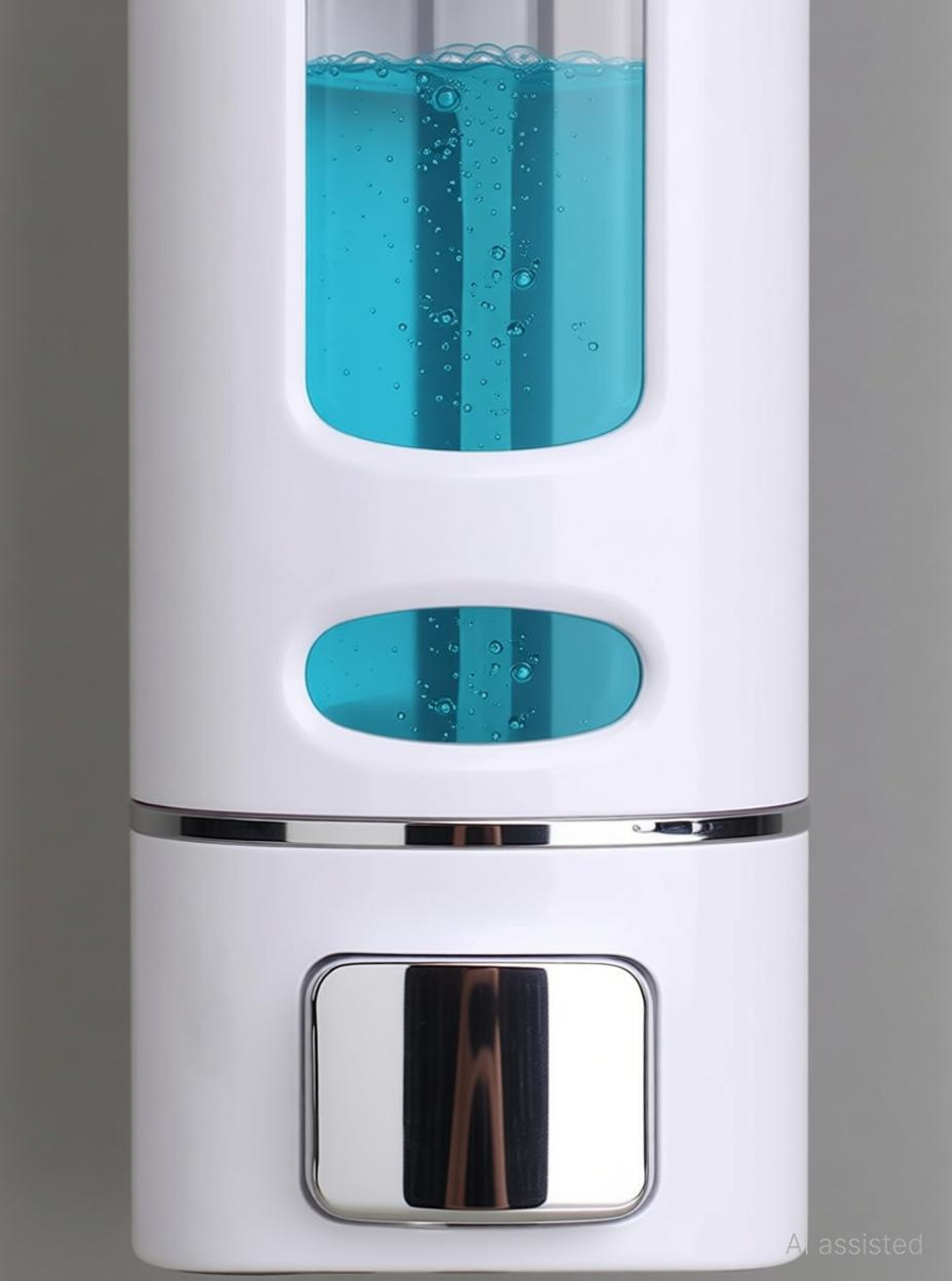 Image of Pink Tokri ABS Wall Mount Multipurpose Liquid Dispenser For Kitchen & Bathroom (Pack of 2) 400 ml Gel, Conditioner, Liquid, Shampoo, Lotion, Soap Dispenser