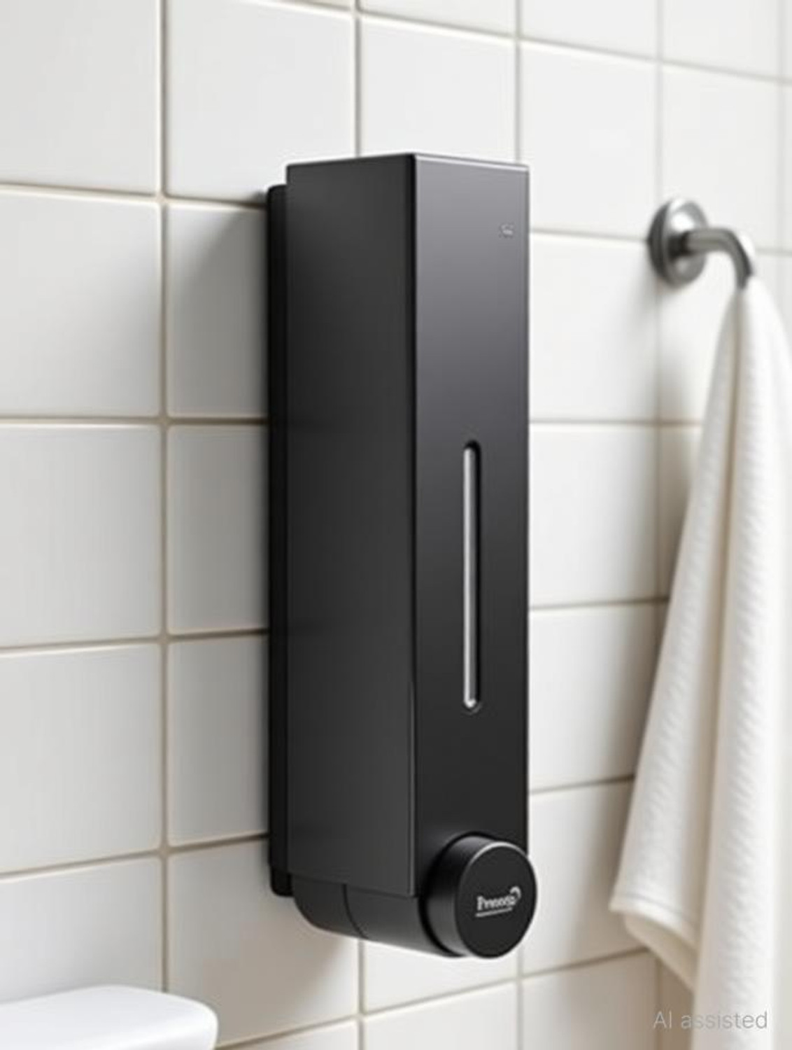 Image of Prestige (420 ml) ABS Plastic Wall Mounted Soap Shampoo Conditioner Hand Wash Dispenser 420 ml Gel, Liquid, Lotion, Shampoo Dispenser