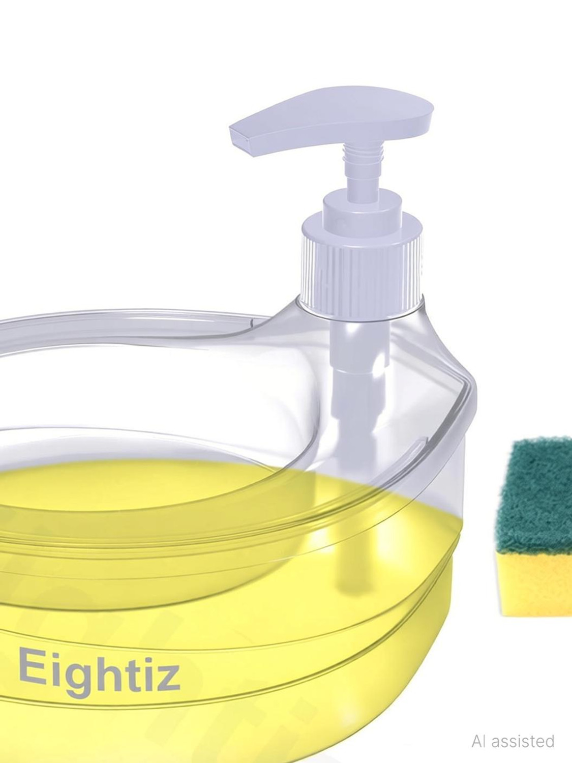 Image of SWAPKART 600 ml Soap, Gel, Liquid, Shampoo, Conditioner Dispenser