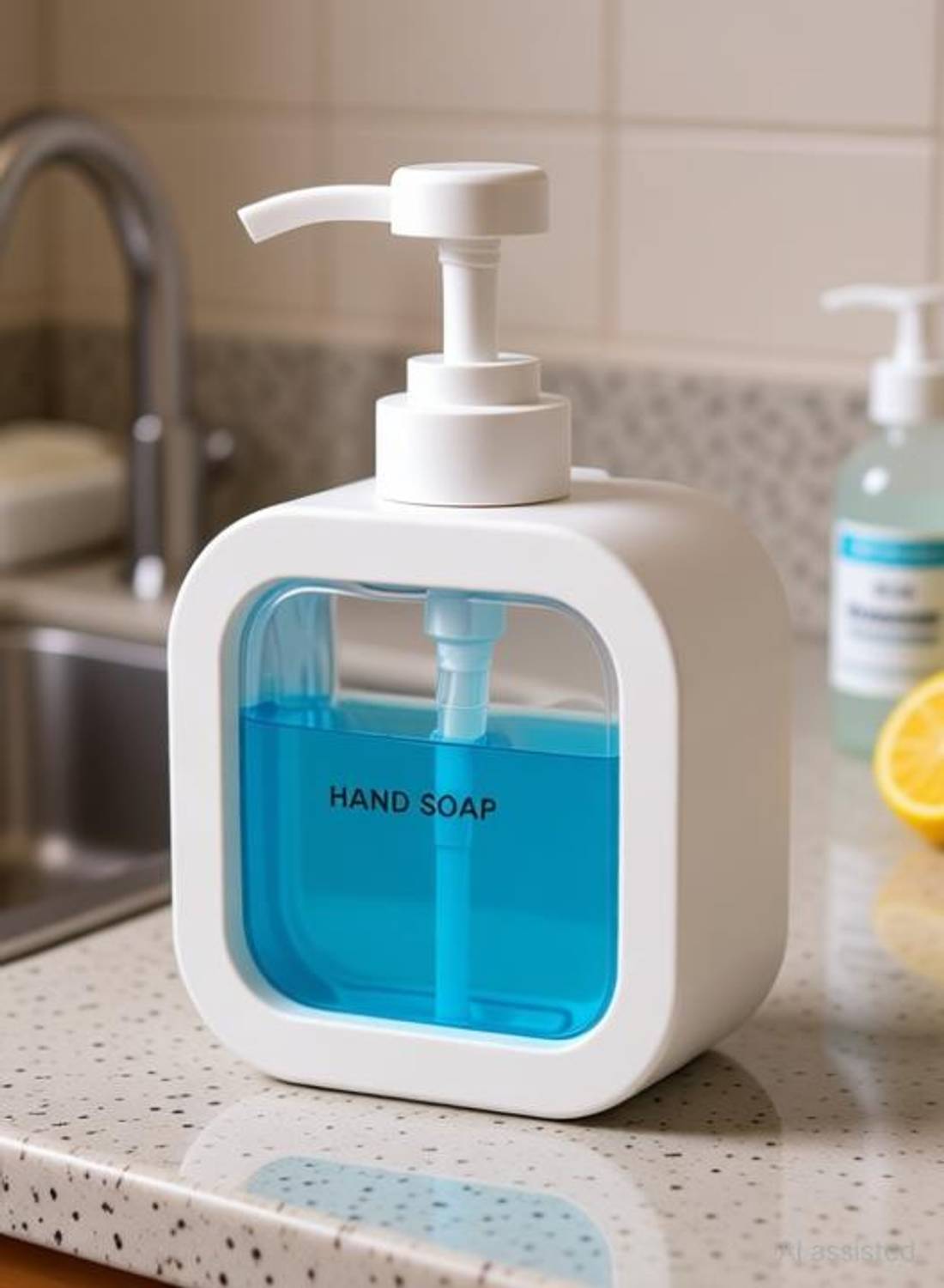 BBBIKINI Liquid Soap Dispenser,Handwash Dispenser Bottle 350 ml Liquid, Shampoo, Conditioner, Sanitizer Stand Dispenser