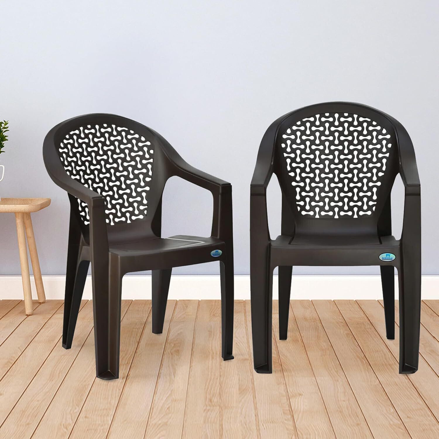 Image of Comfort Creation Gold Plastic Living Room Chair