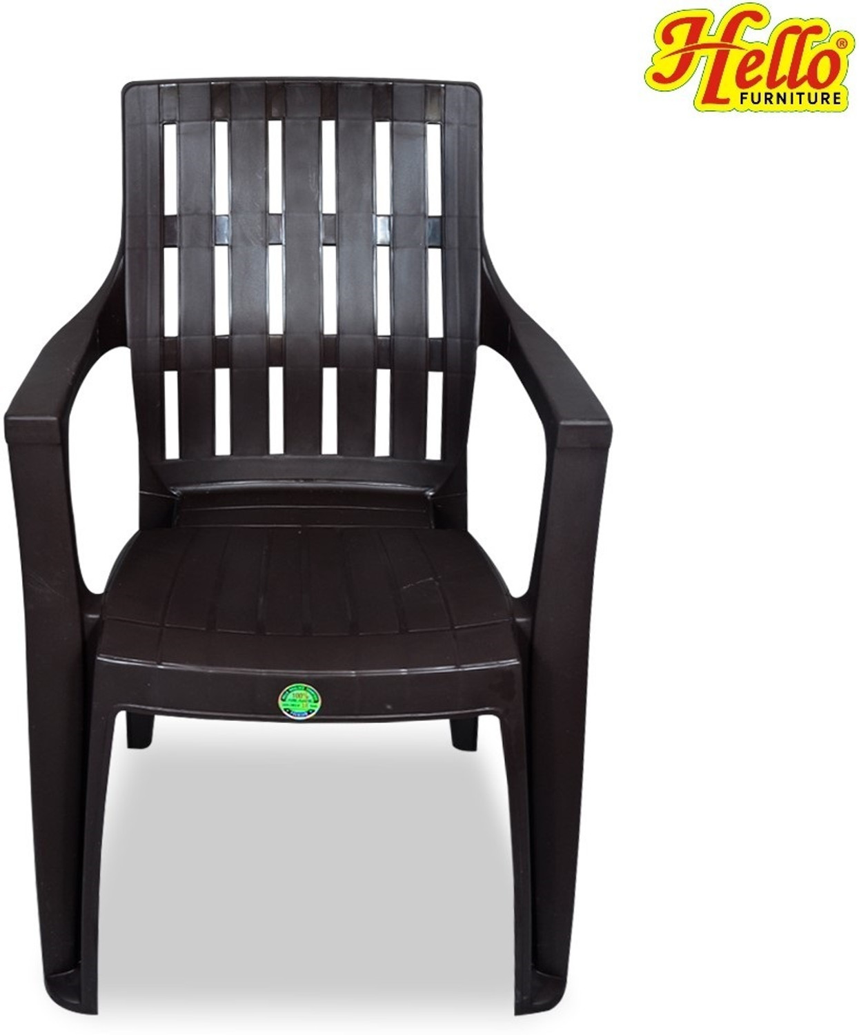 Image of HELLO Spine Care Orthopaedic Plastic Chair for Living Room Office Garden Home Plastic Outdoor Chair