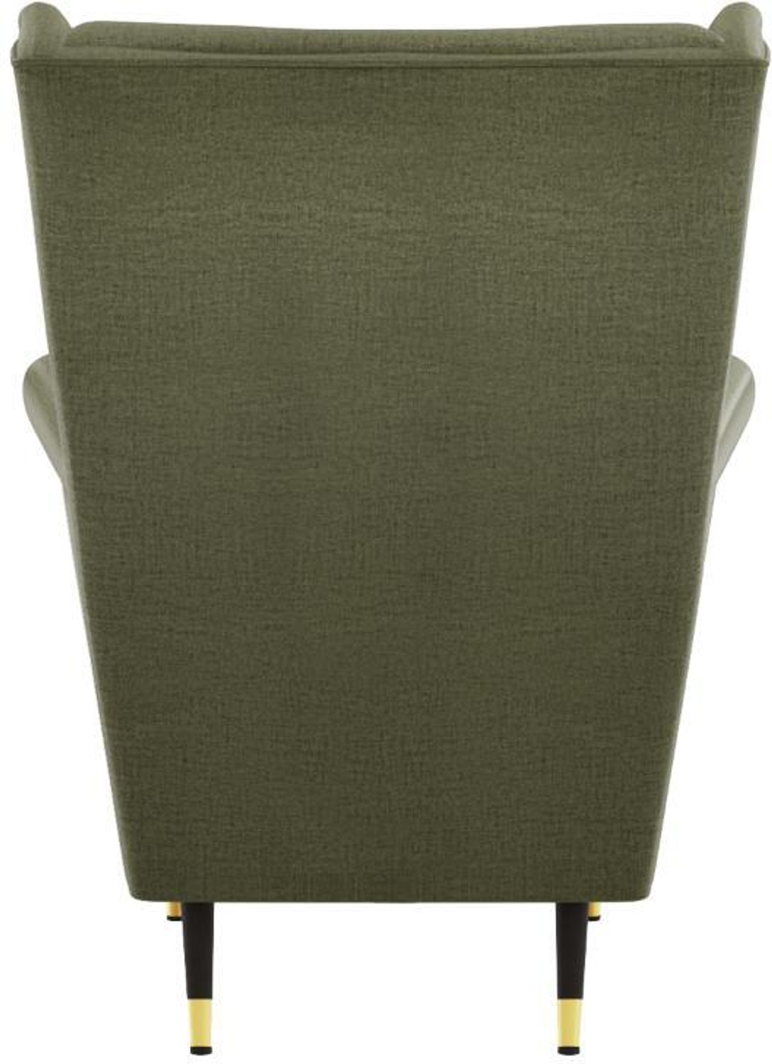Image of Wakefit Nicco Wing Chair Solid Wood Living Room Chair