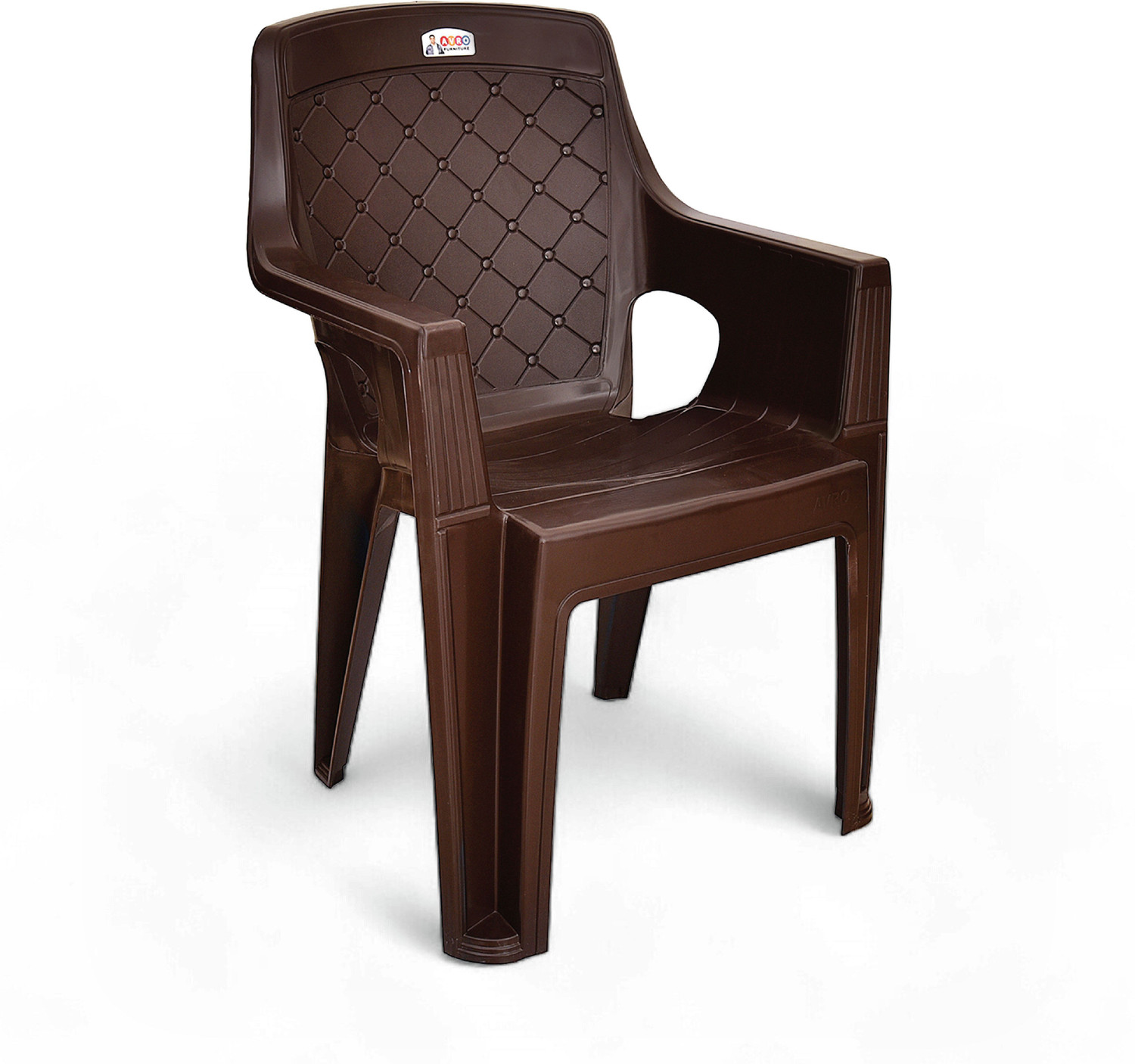 Image of AVRO furniture 4005 Heavy Duty, Durable, Stackable, Indoor & Outdoor Use, Living Room Kursi, Plastic Living Room Chair