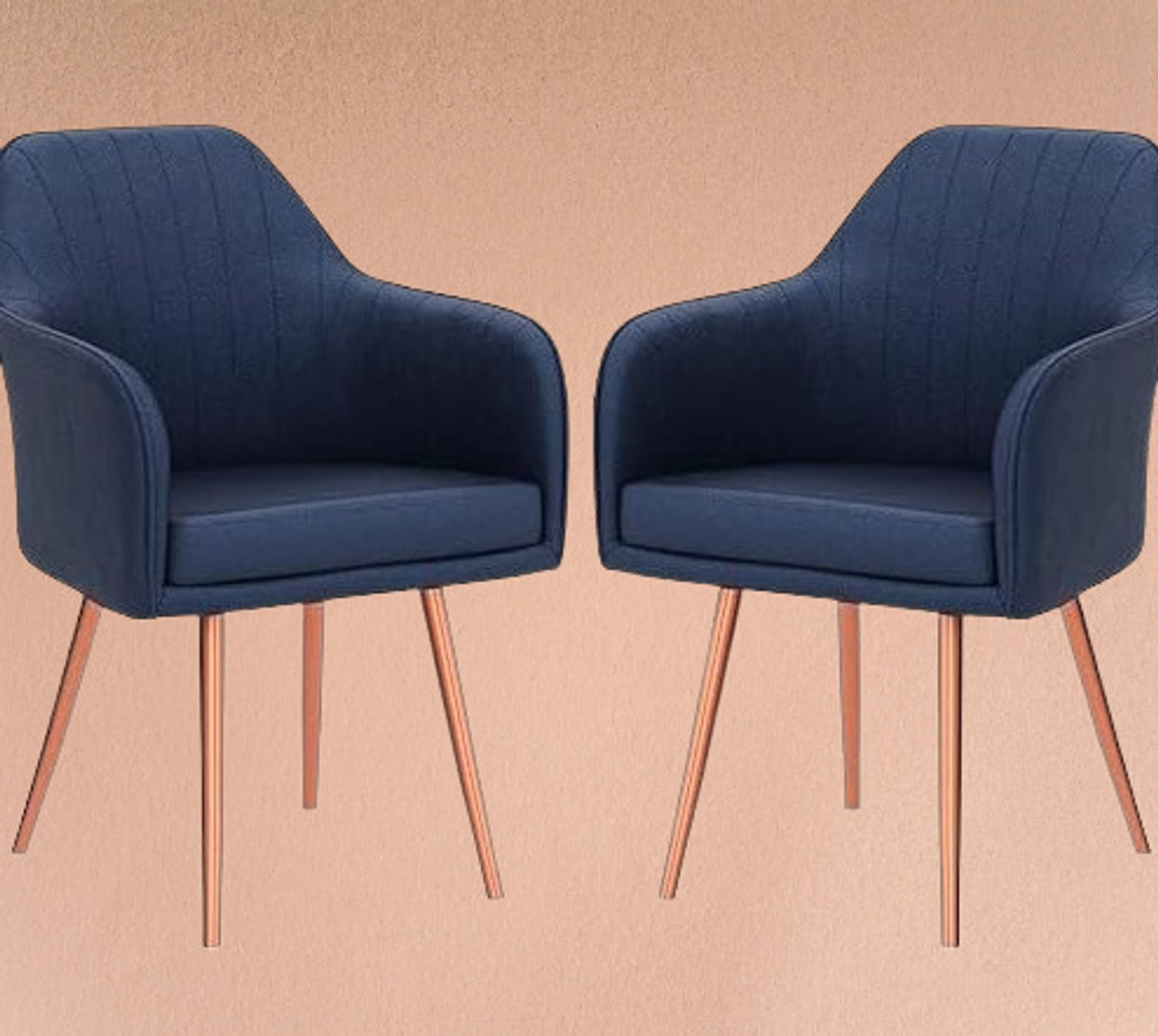 Image of MKN Solid Wood Living Room Chair