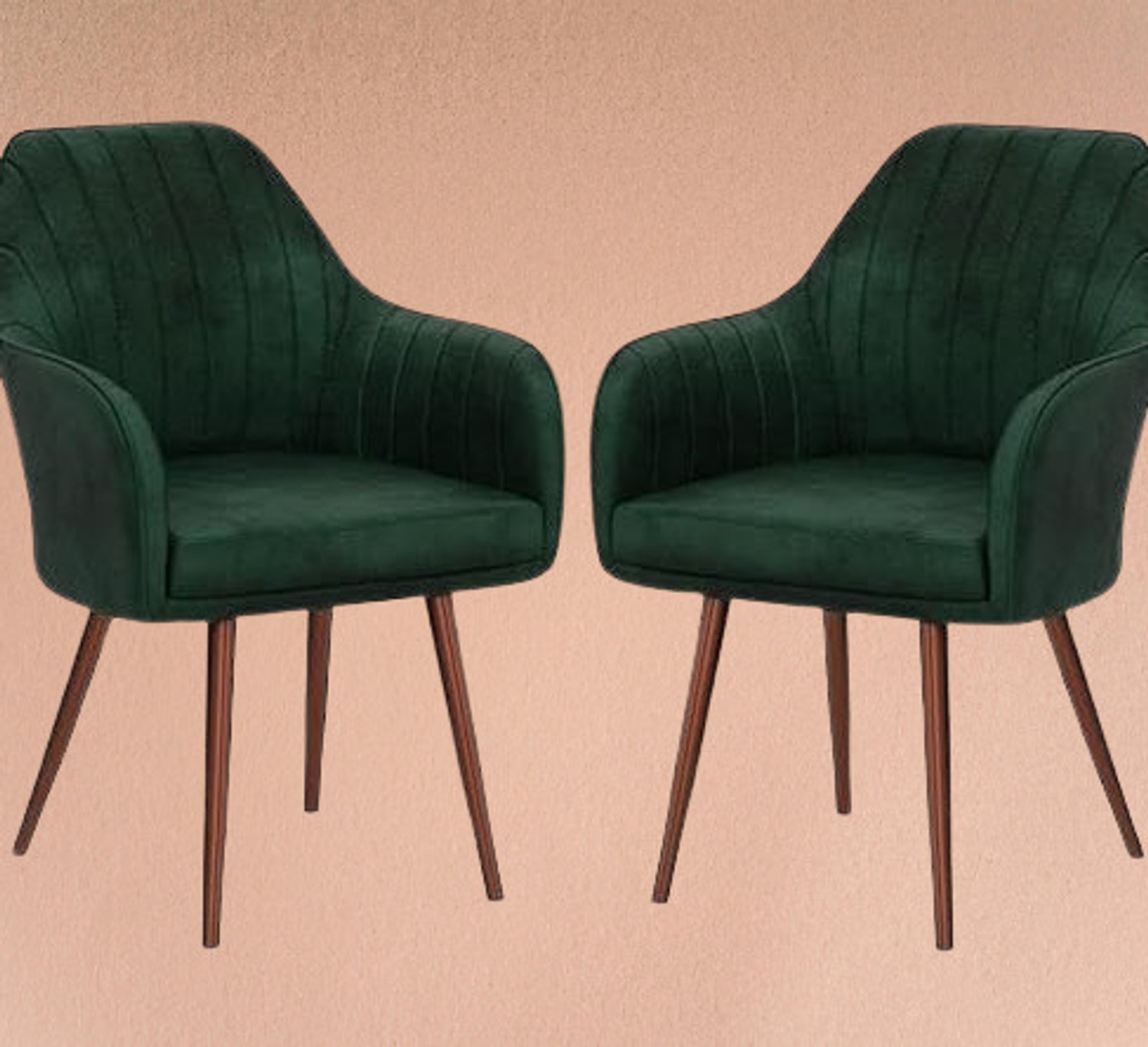 Image of MKN Solid Wood Living Room Chair