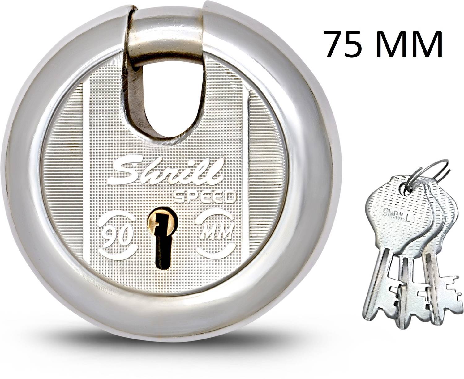 SHRILL SHUTTER & HOME LOCK 90 MM WITHOUT GAPING FIX LOCKING SYSTEM