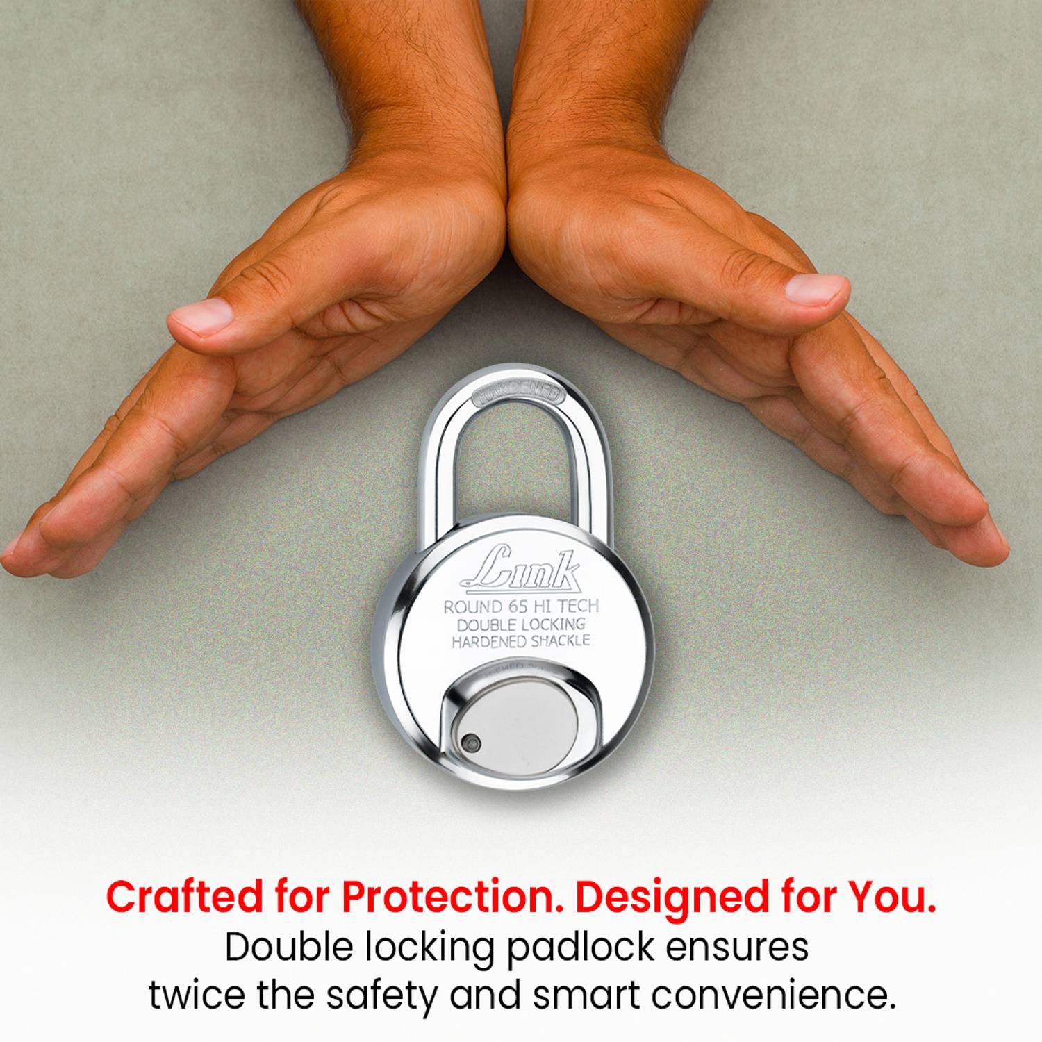 Link Hi-Tech 65mm Round Lock - Image 2