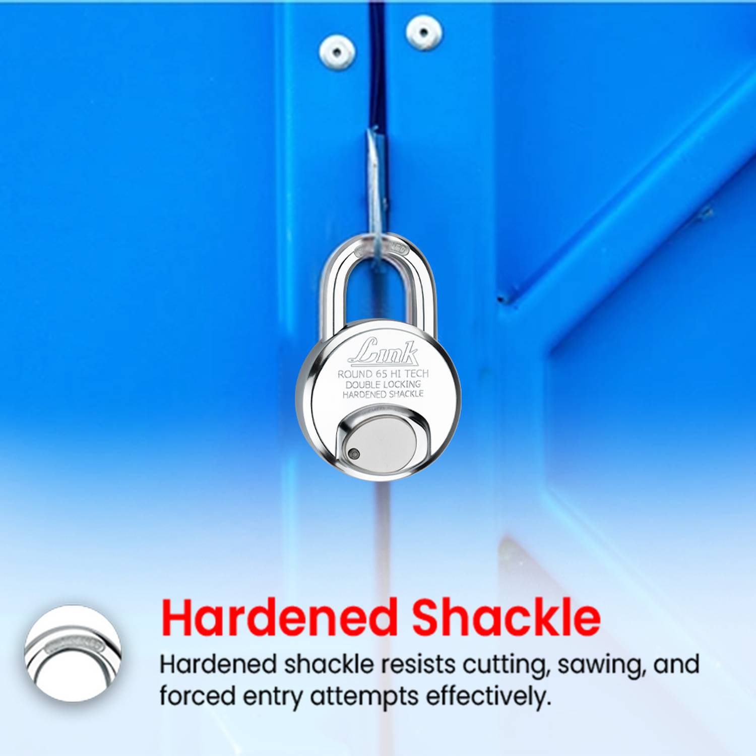 Link Hi-Tech 65mm Round Lock - Image 3