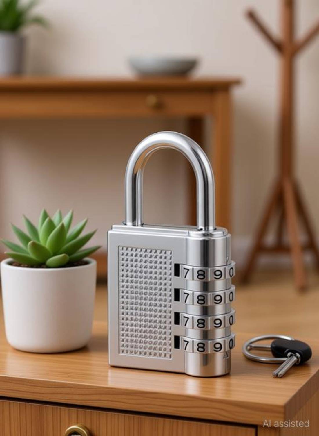 HENJI Techtest 4 Digit Luggage Lock - Image 1
