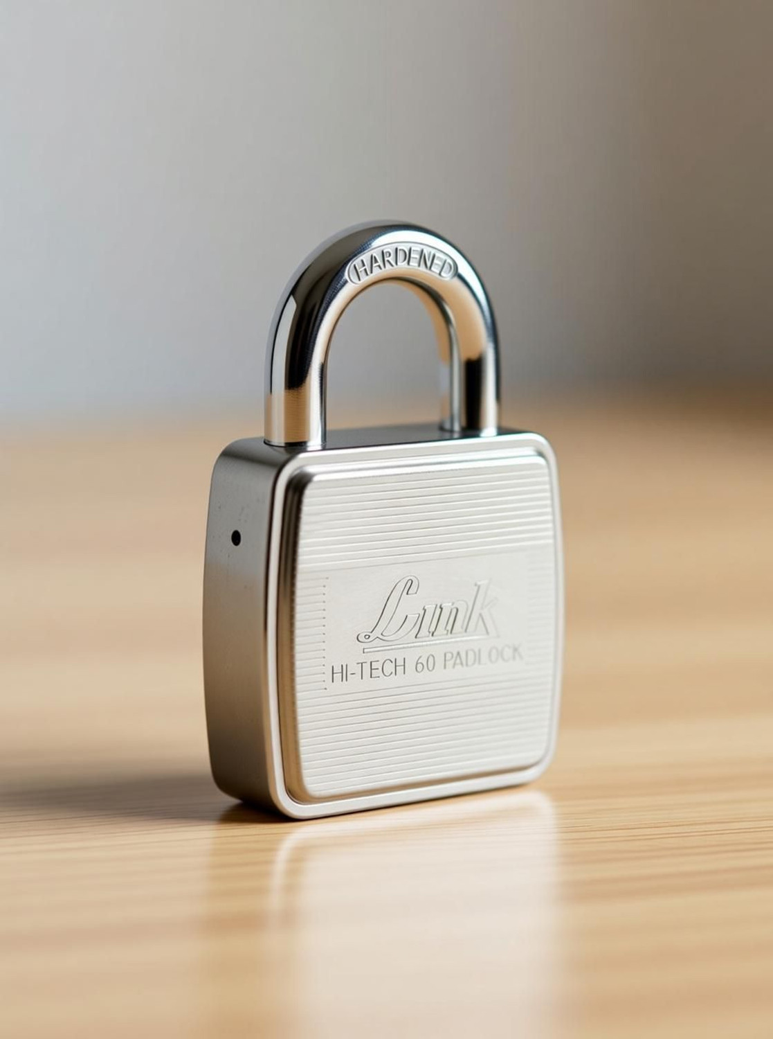 Image of Link Hi-Tech 60mm Lock | Stainless Steel Body | Hardened Shackle | Made in India Padlock