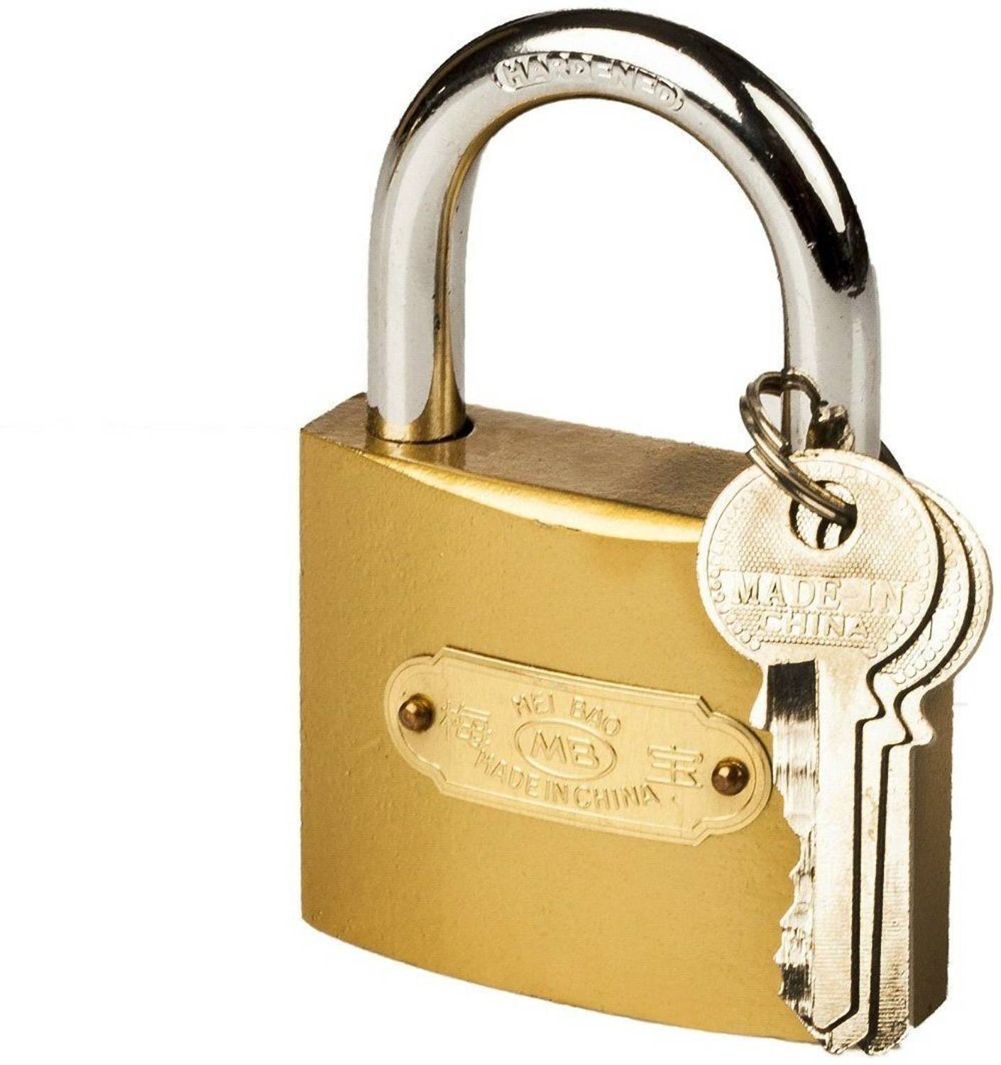 Atheniam HEAVY DUTY, HIGH SECURITY LOCK WITH 3 KEYS {FLIPKART RECOMMENDED} Padlock