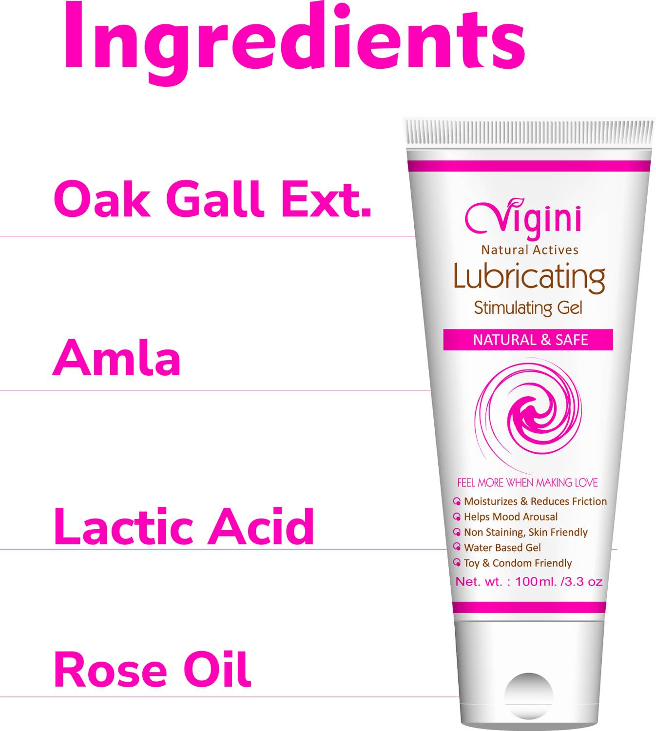 Vigini Massage Lubricant Lube Gel Women Long Time Water Base Gel No  Silicone Paraben Lubricant Price in India - Buy Vigini Massage Lubricant  Lube Gel Women Long Time Water Base Gel No