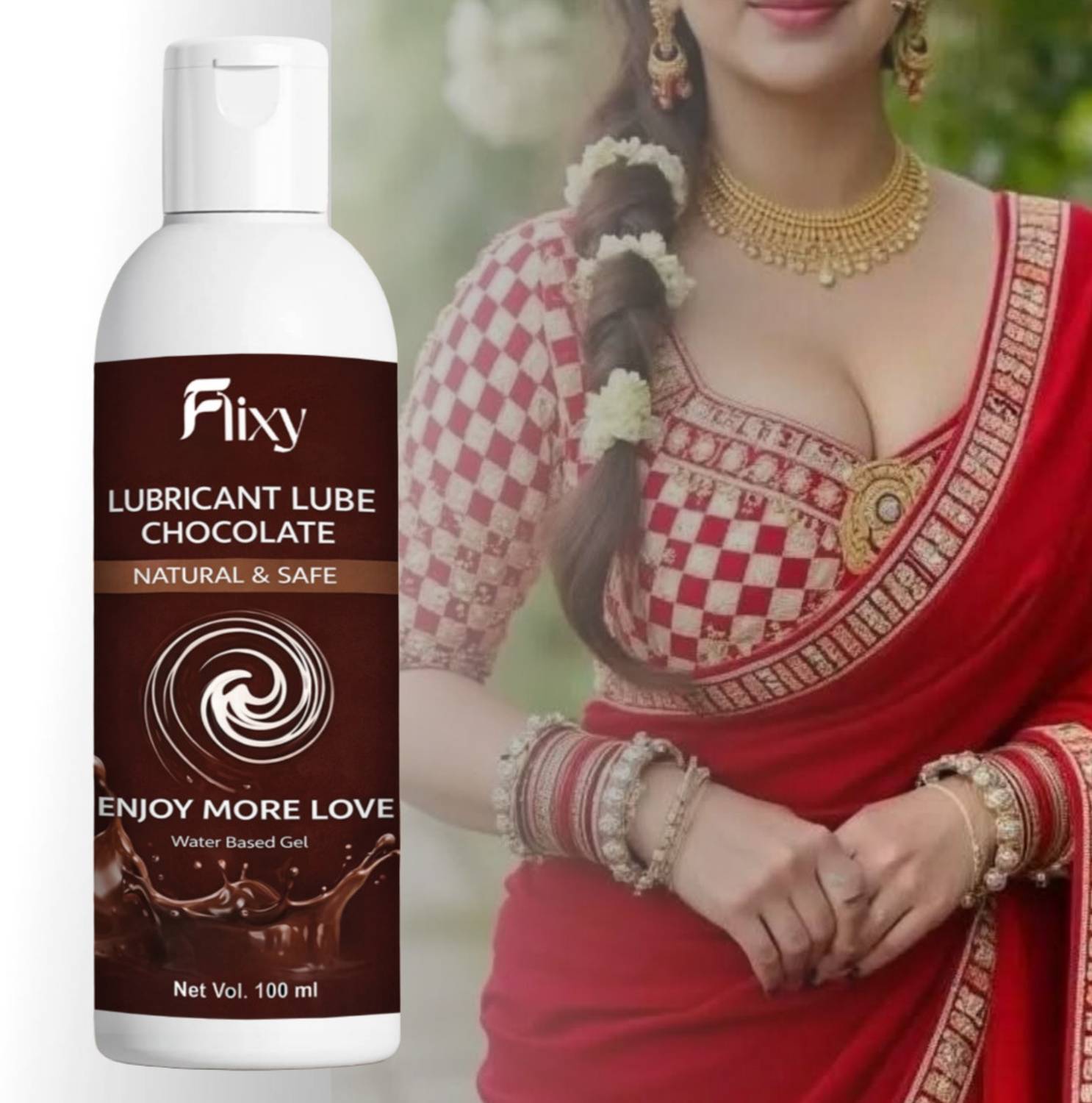 FLIXY Water Based Chocolate Lubricant Gel Safe Natural Enjoy Love 100ml  Lubricant Price in India - Buy FLIXY Water Based Chocolate Lubricant Gel  Safe Natural Enjoy Love 100ml Lubricant online at Flipkart.com