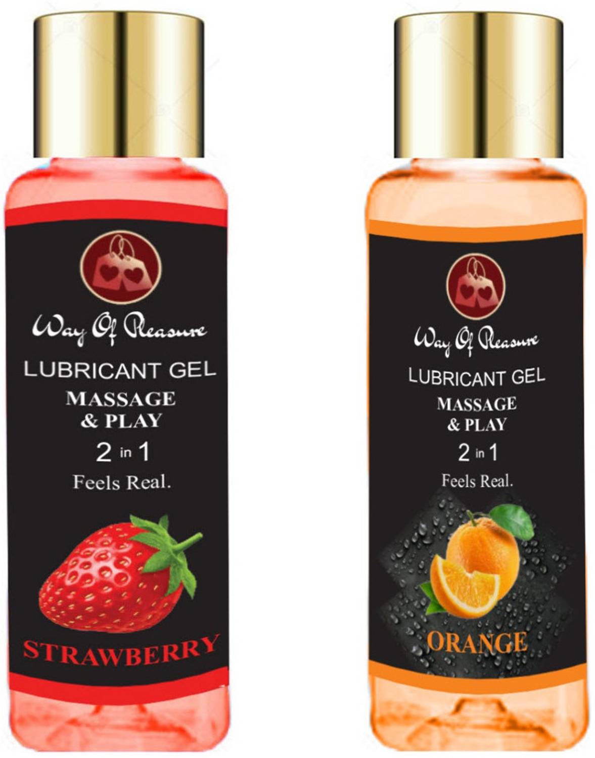 Way Of Pleasure Strawberry & Orange Flavored Lubricant Gel Water Based Lube  For Men & Women Lubricant Price in India - Buy Way Of Pleasure Strawberry &  Orange Flavored Lubricant Gel Water