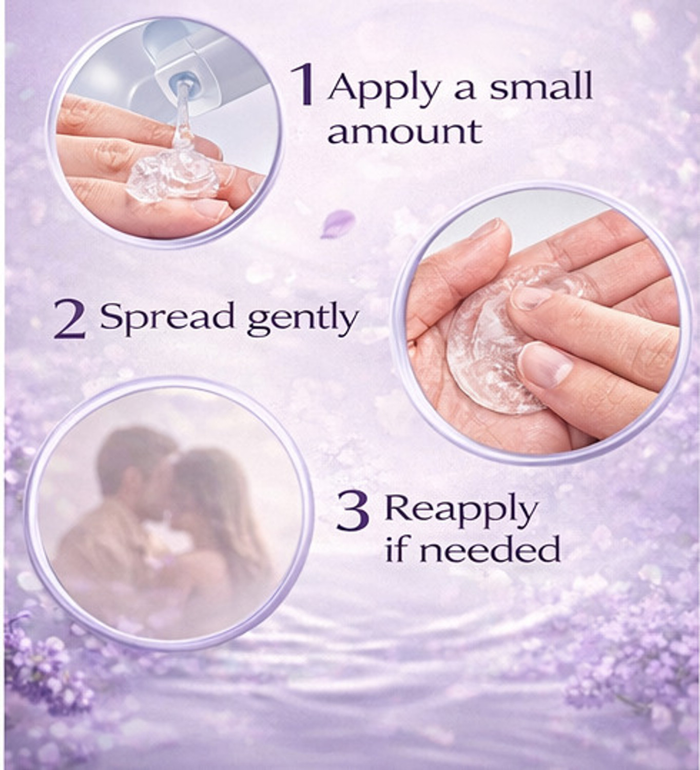 Image of Famire Lube 100ml - Lavender Flavoured Lubricant | Water Based Lubricant