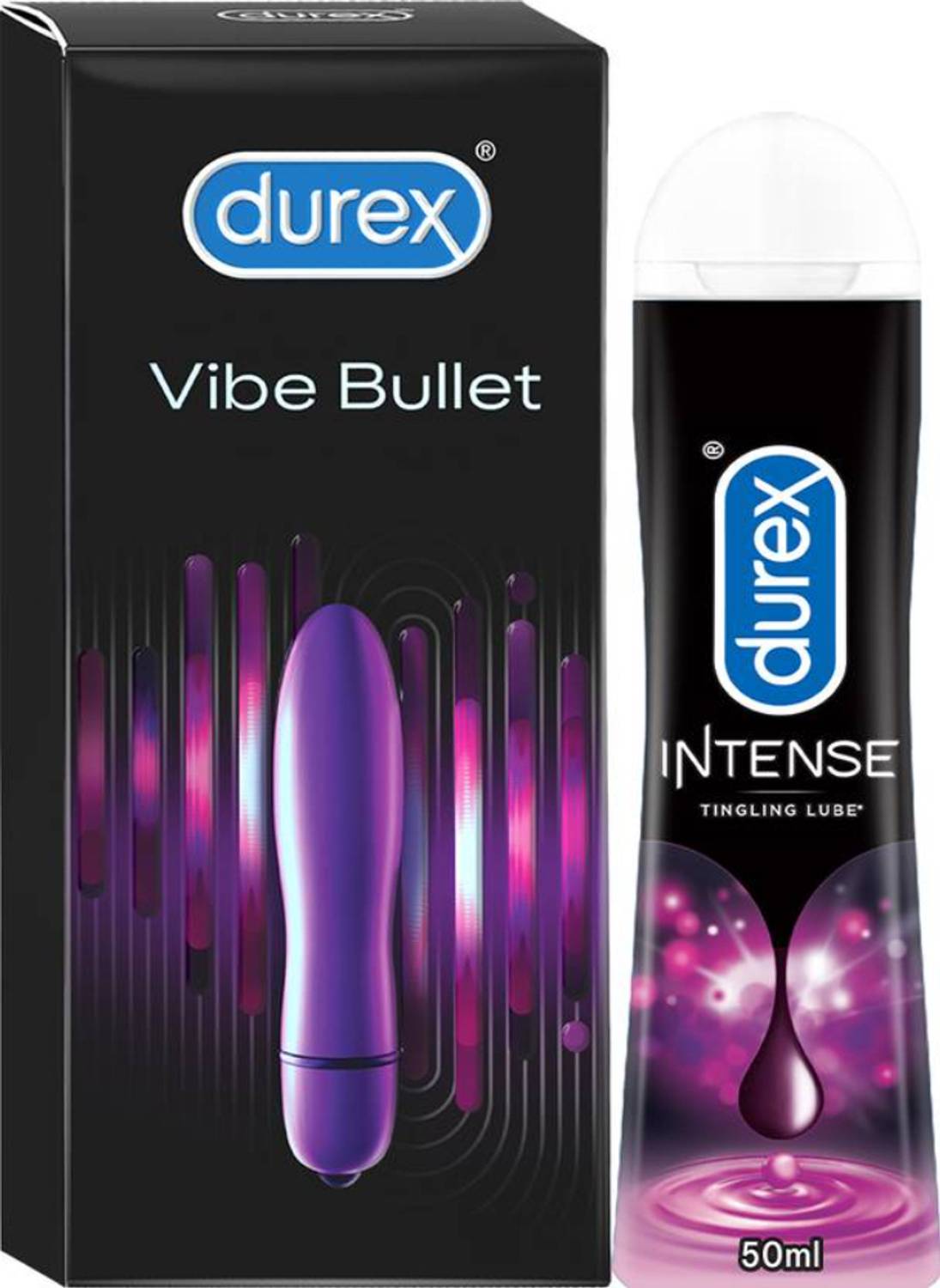 DUREX Vibe Bullet & Intense Lube Combo Lubricant Price in India