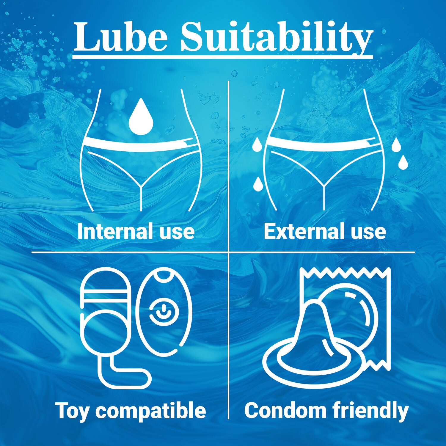 Image of NottyBoy Natural Lube For Men, Water Based Lubricating Jelly Lubricant Lubricant