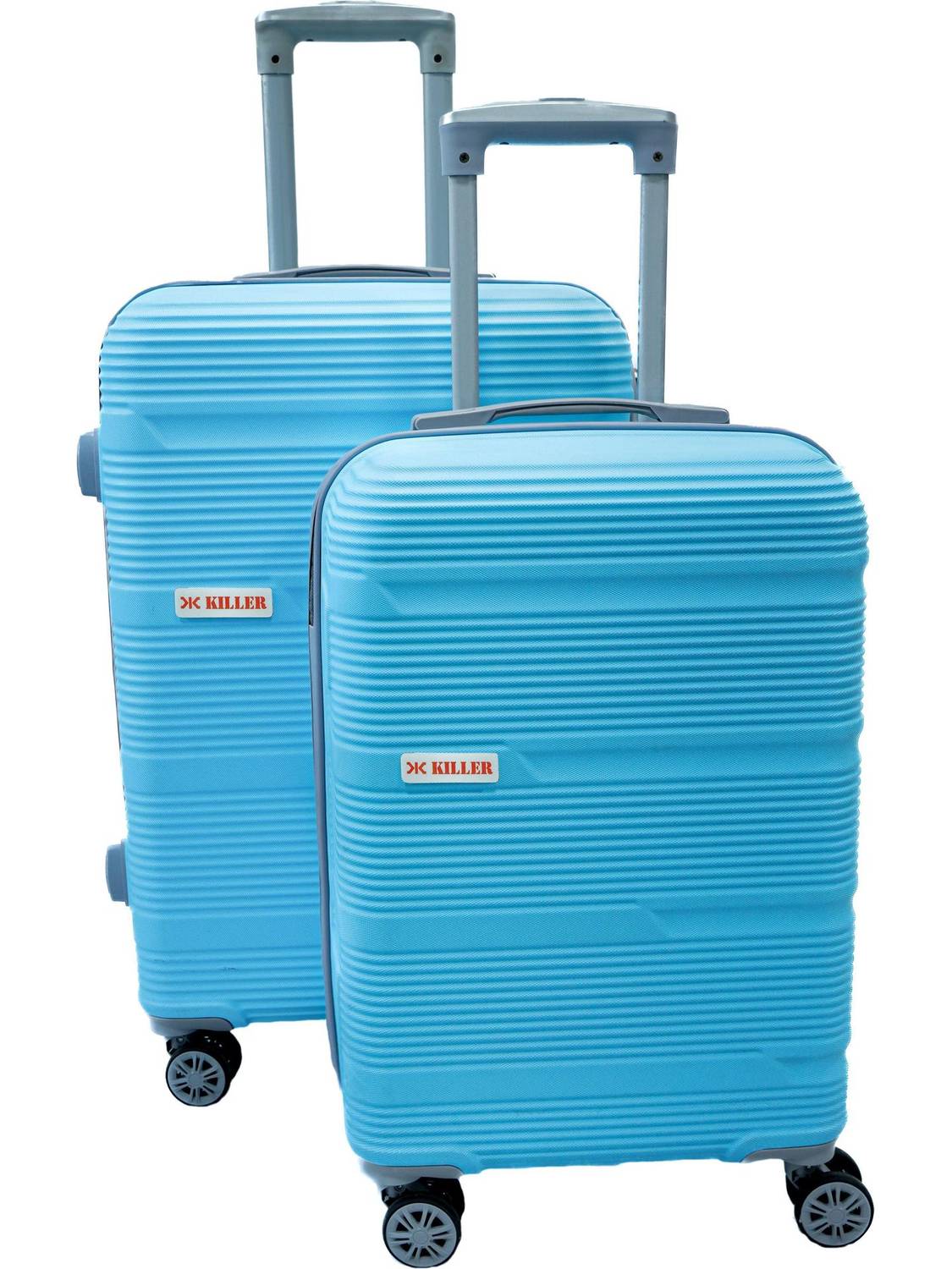 KILLER 8-Wheel Luggage Combo - 24 inch + 20 inch, Teal Pack of 8 - Image 1