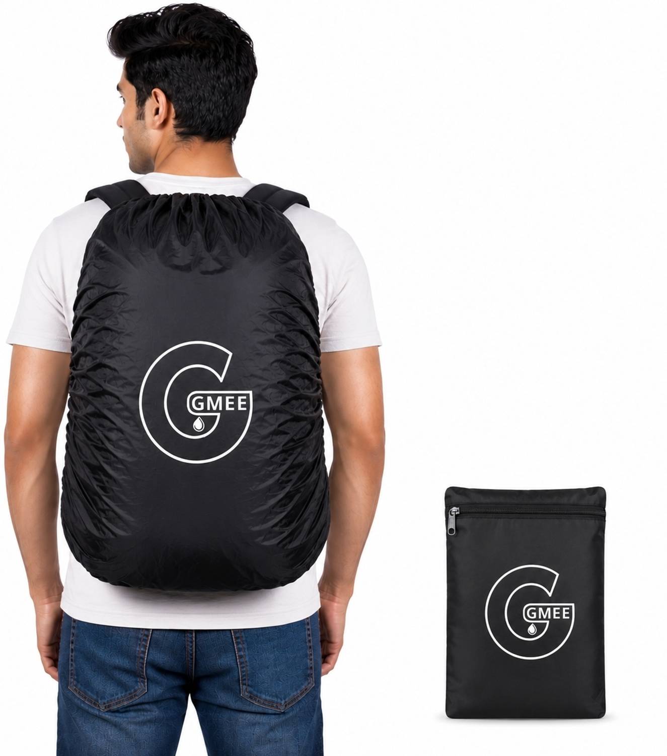 GMEE Waterproof Rain Dust Cover 30L to 50L Laptop Hiking Sports bag Backpack Cover Luggage Cover