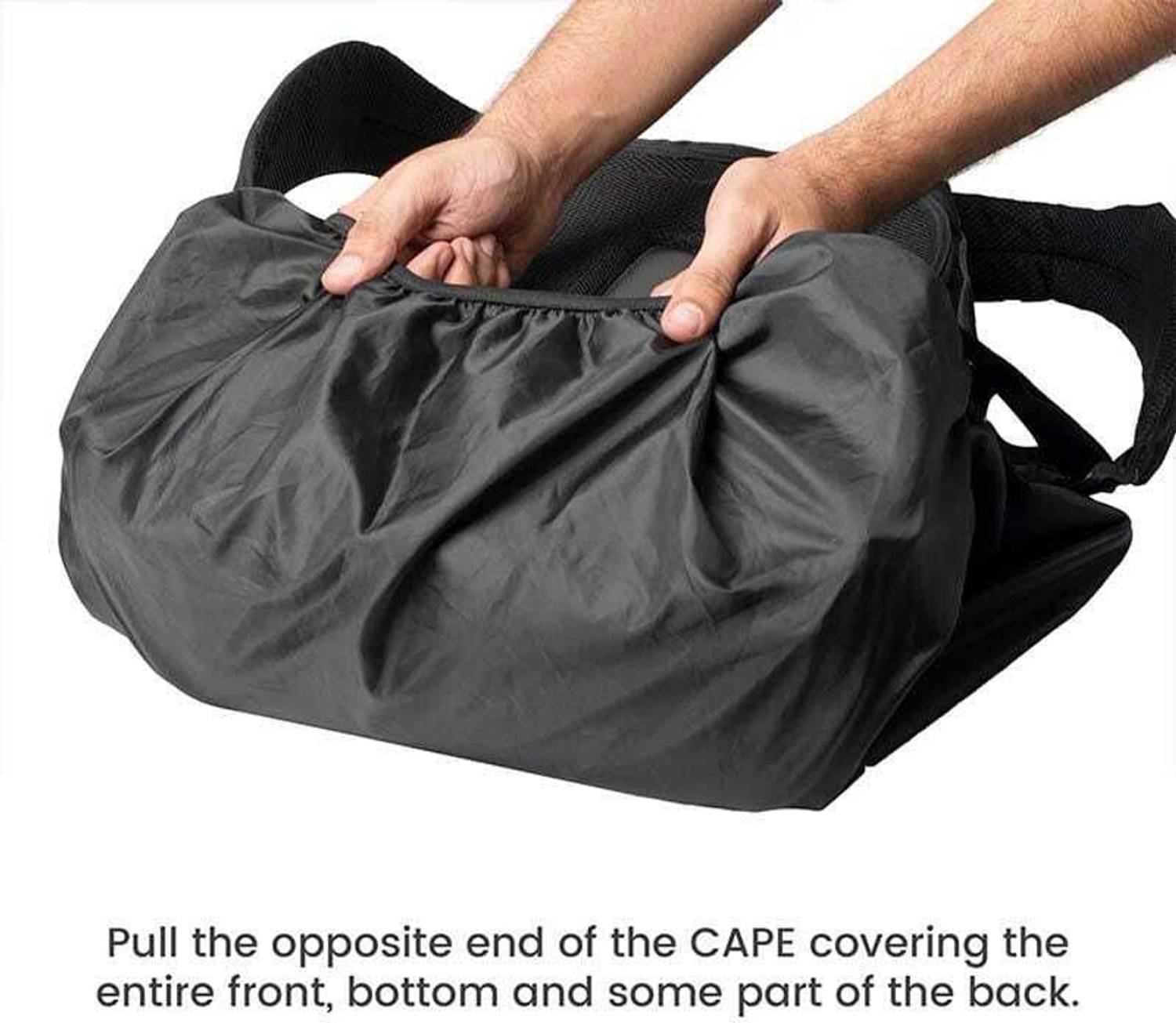 gods bag rain cover for Backpacks (20L-35L) | All-Weather Raincover, Waterproof, Wind-Resistant, No-Stitch Design | Fits Ghost X, Zarc X & More (Navy Blue) GODS Rain Cover for Backpacks
