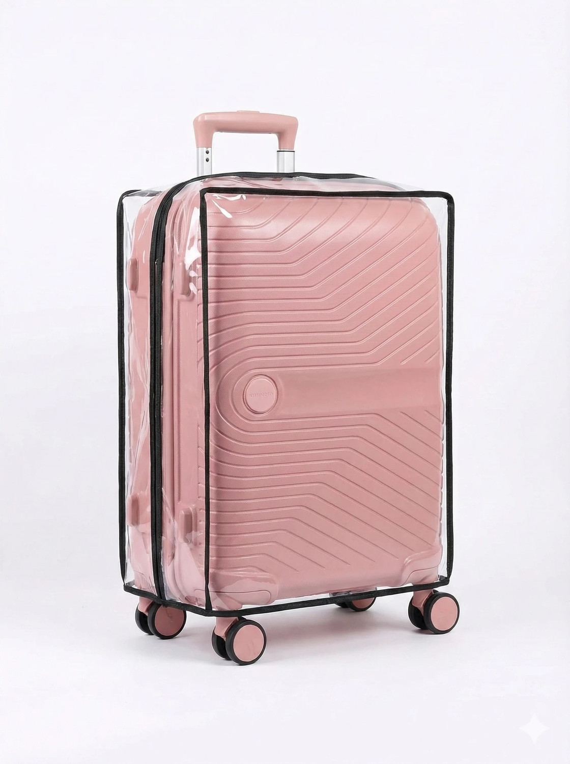 Image of KLASSY Transparent Trolley Bag Cover PVC Dust Proof Cover Luggage Bag cover 28 inch PVC Dust Proof Cover Luggage /Suitcase For Hard /Fiber Trolley Bag Luggage Cover