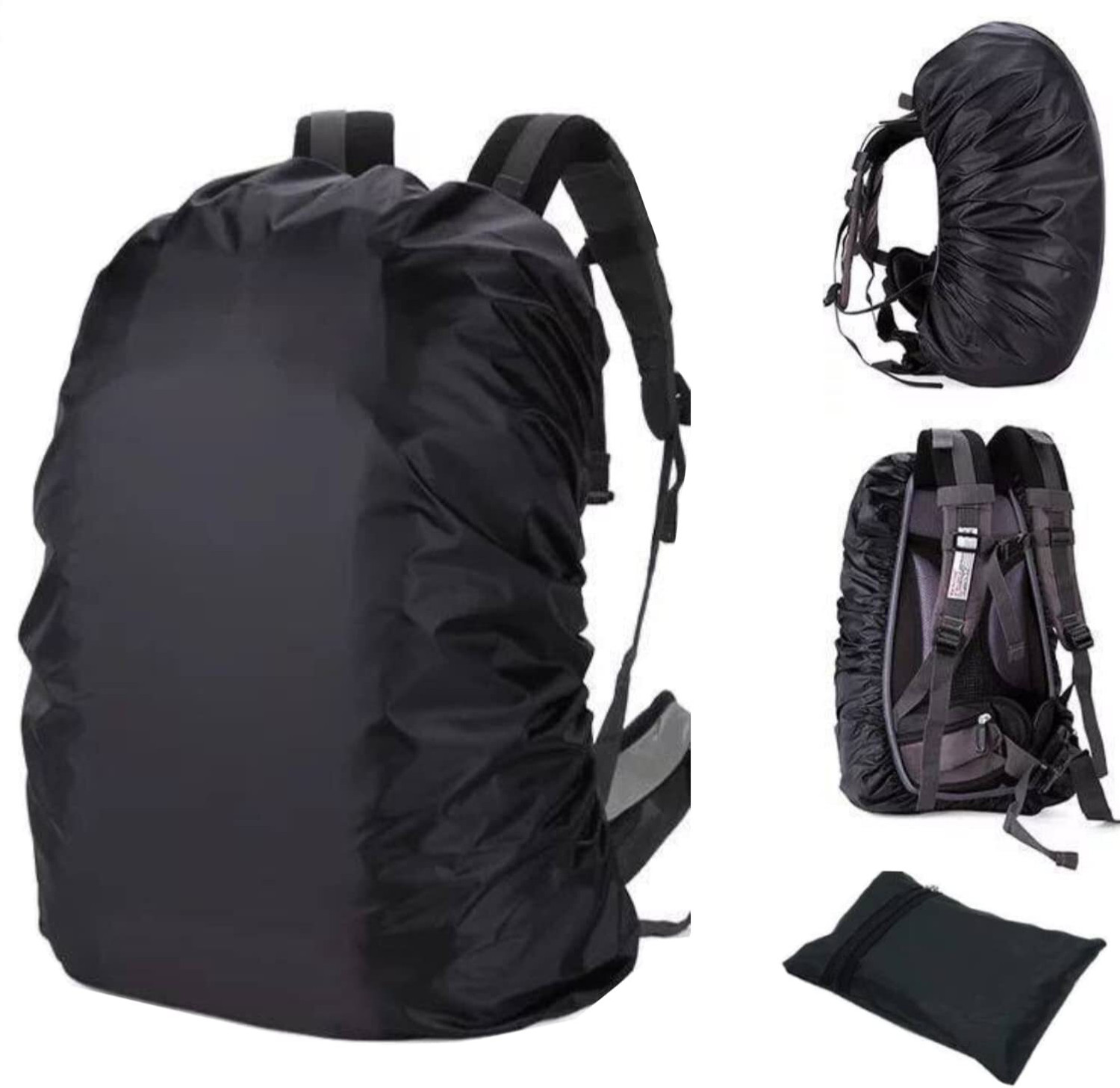 Image of SBTs 1 Bag Cover Waterproof Rain Cover for Backpack Bags, Rainproof Dust Protector Luggage Cover
