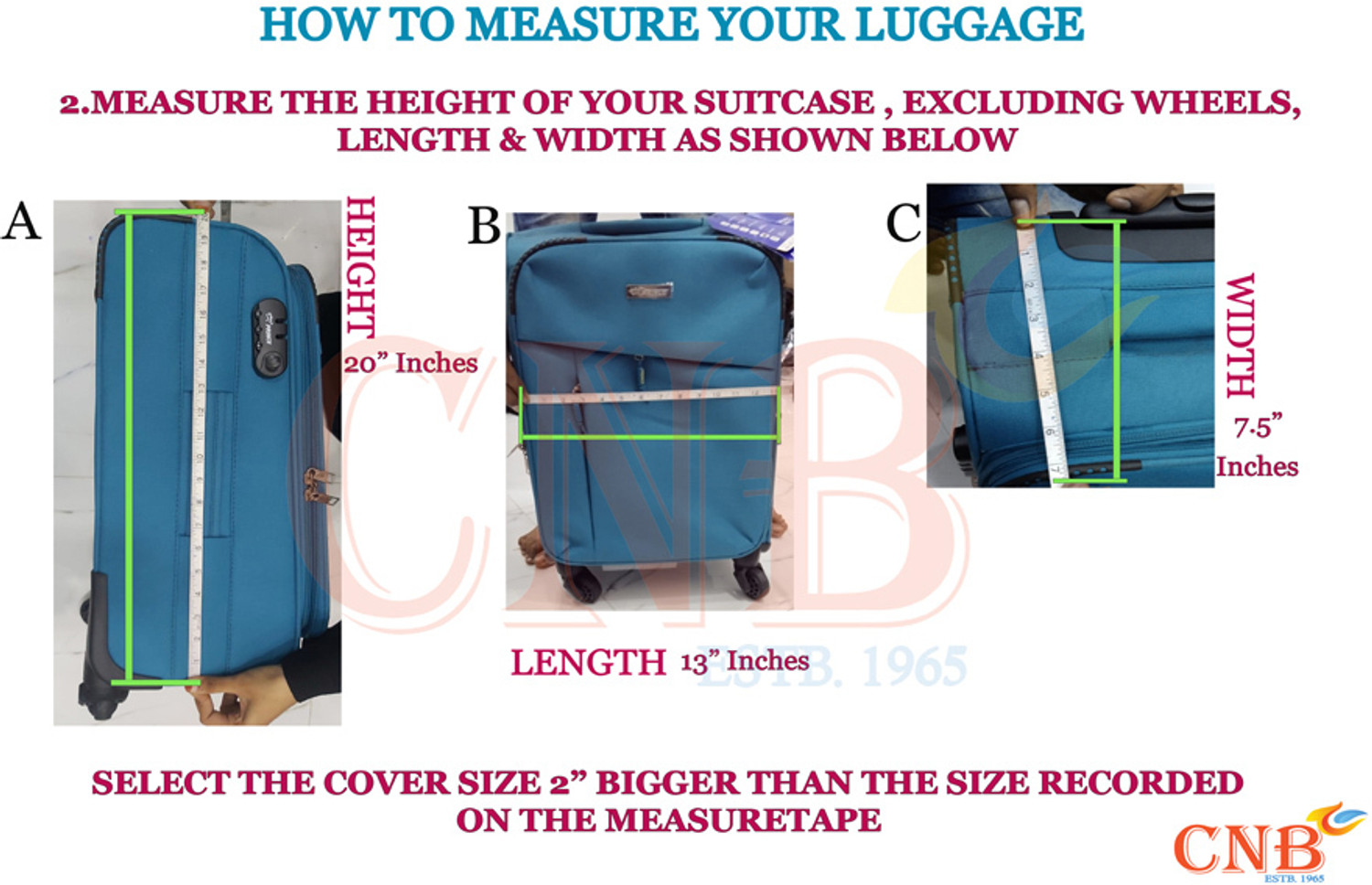 Image of CNB Hard Luggage 24 Transparent Luggage Cover Waterproof Rain Protector For All Hard /Plastic Trolley /Wheeler Suitcase /Luggage Bag Dustproof Luggage Cover