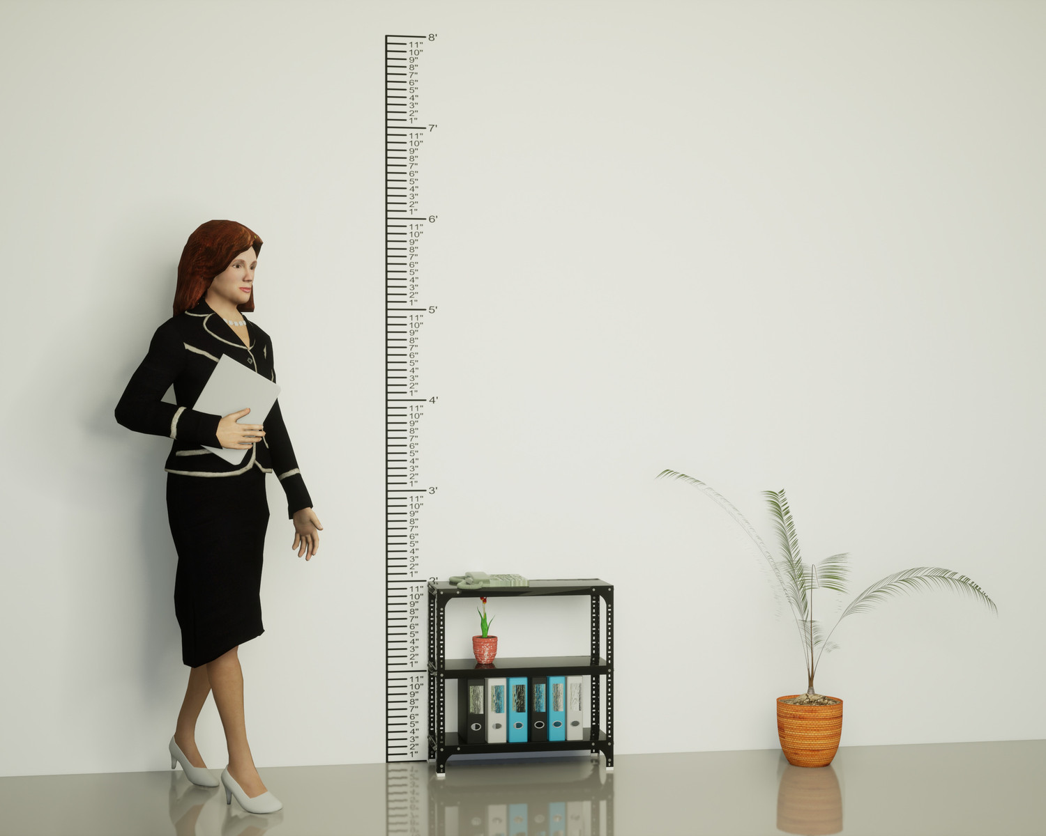Image of FIDVI Iron Rack Metal Shelves Storage Home Shop Luggage Powder Coated (09 inchWx23 inchLx24 inchH) Iron Wall Shelf