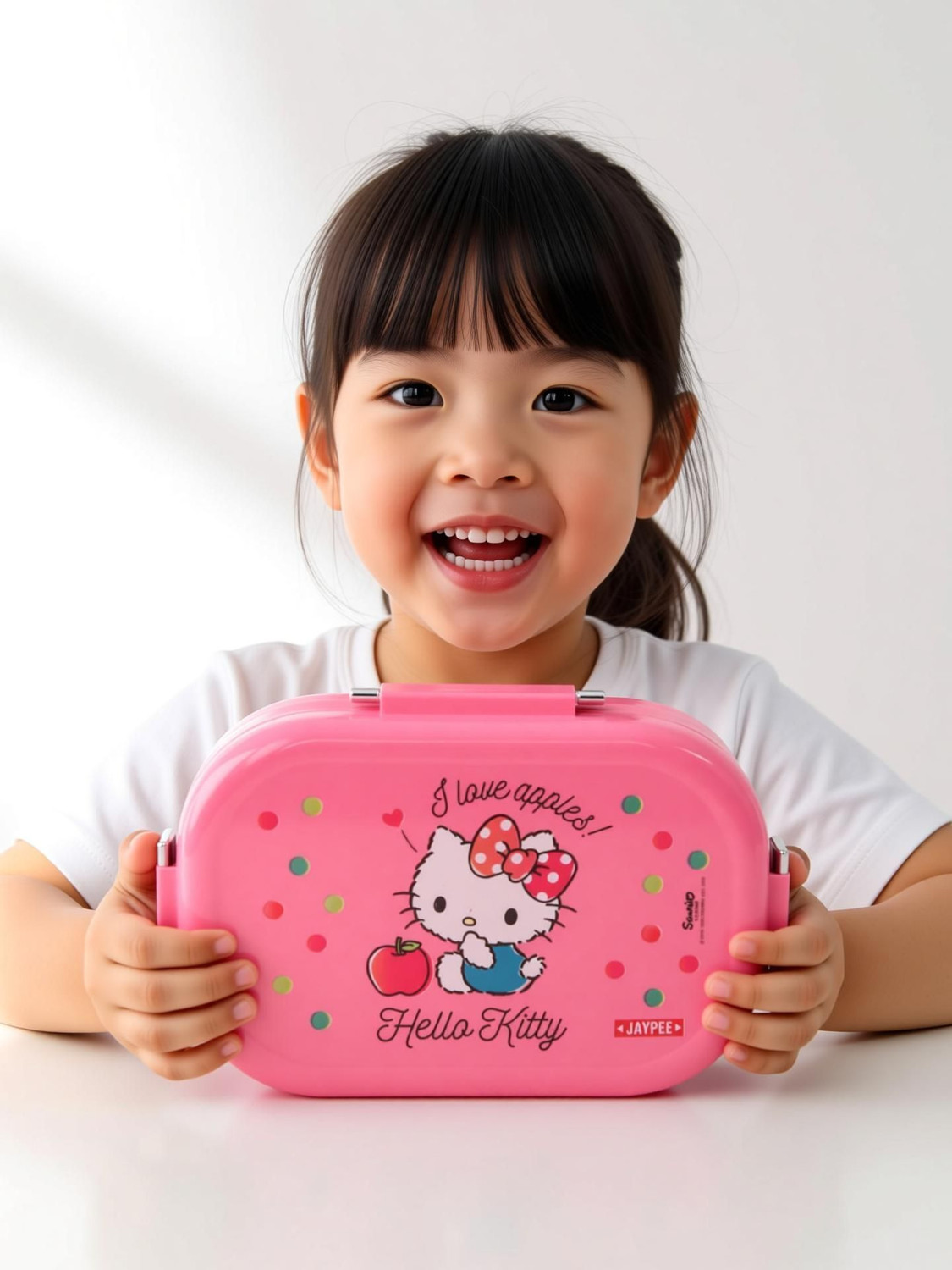 Image of JAYPEE Missteel Kitty 1 Containers Stainless Steel, Polypropylene School Lunch Box