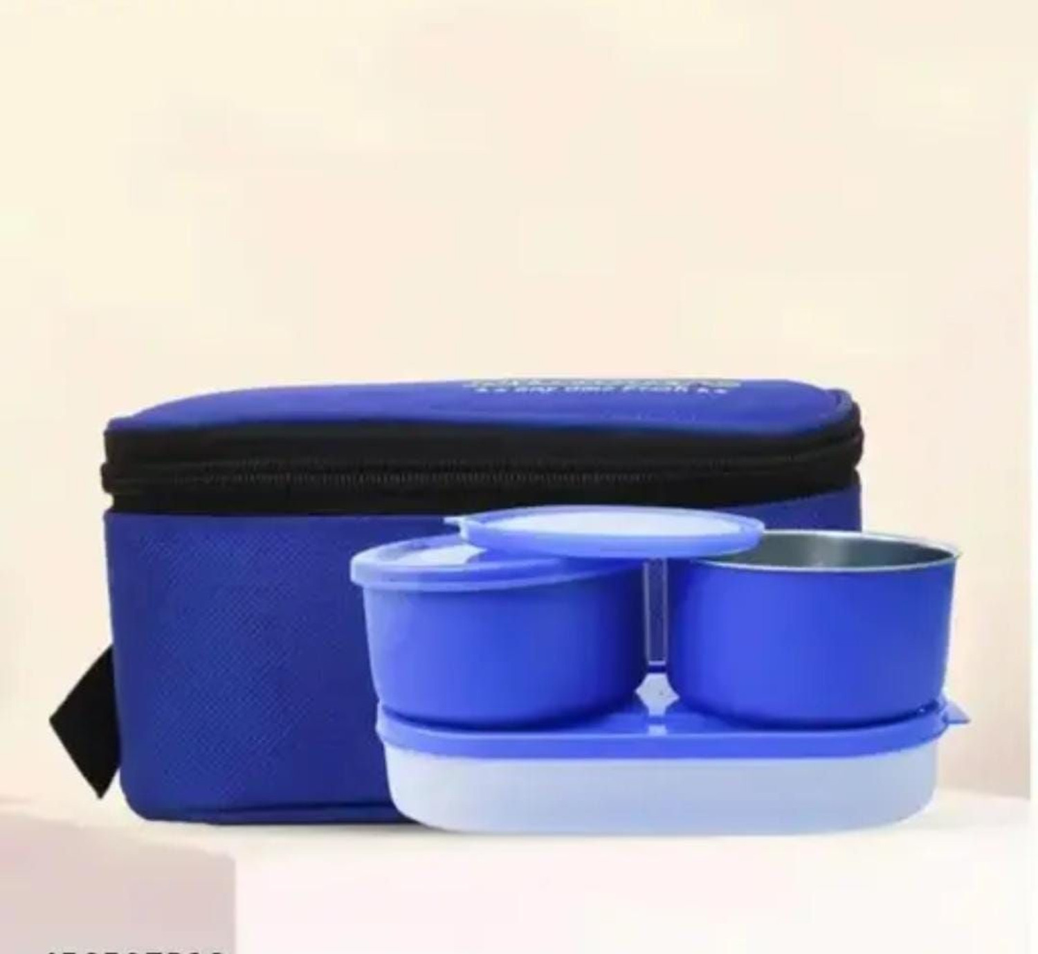 Image of The Marka MARKA1 3 Containers Stainless Steel, Plastic Office Lunch Box